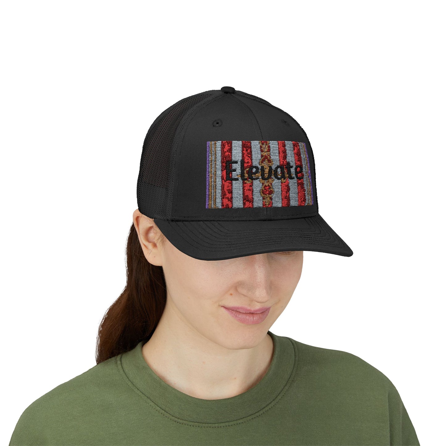 Electrifying Snapback Trucker Cap | Cool Style, Trendy Accessory, Gift for Him, Festival Headwear, Summer Essential - Elevate