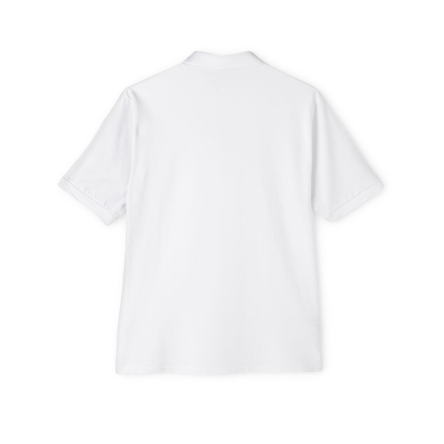 Stylish Men's Piqué Polo Shirt with Elegant Design - Perfect for Casual Events, Golf, Summer Days, Gifts - Black & Gold Rococo