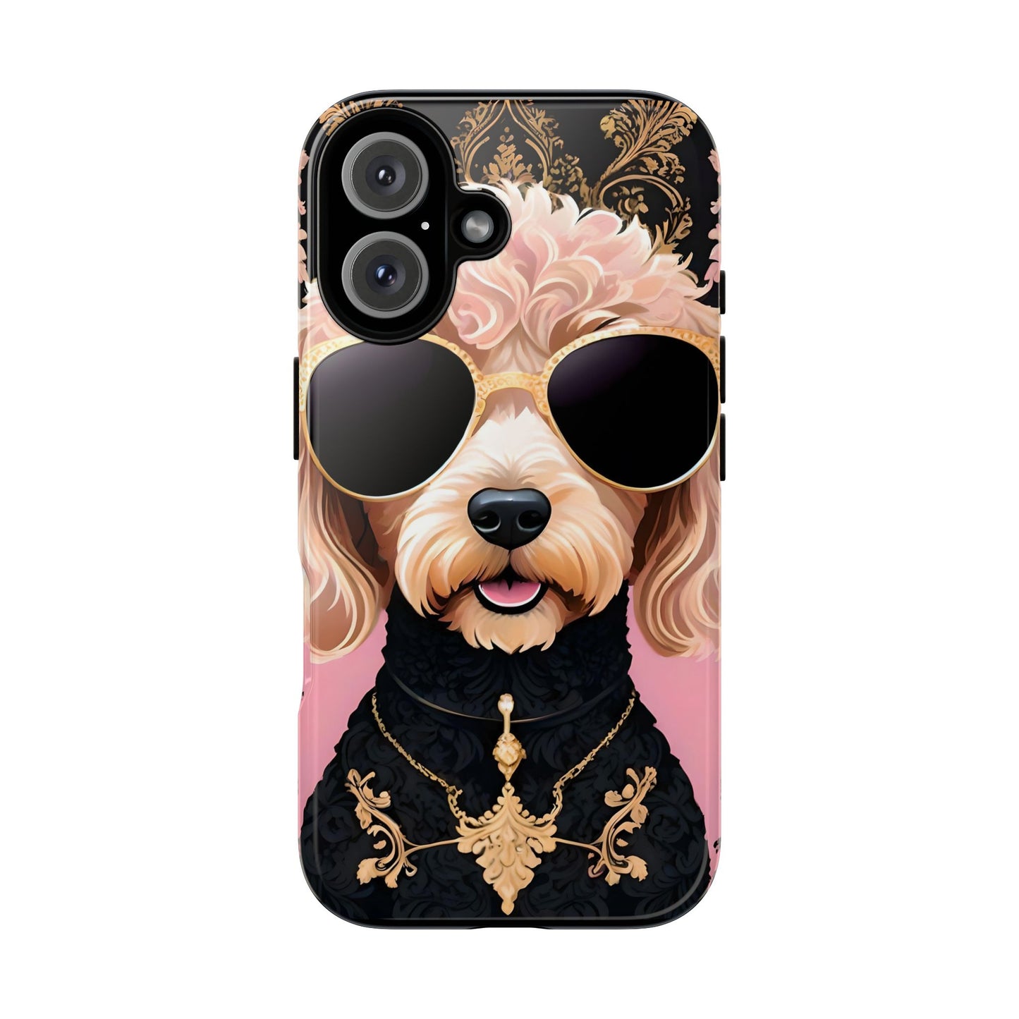 Phone Case - Golden Doodle In Sunglasses Tough Case