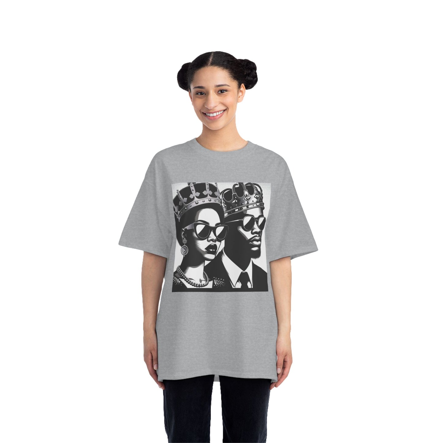 Royalty-Inspired Unisex Graphic Tee - Stylish Casual Wear for Kings and Queens, Unique Gift, Fashion Statement, Streetwear