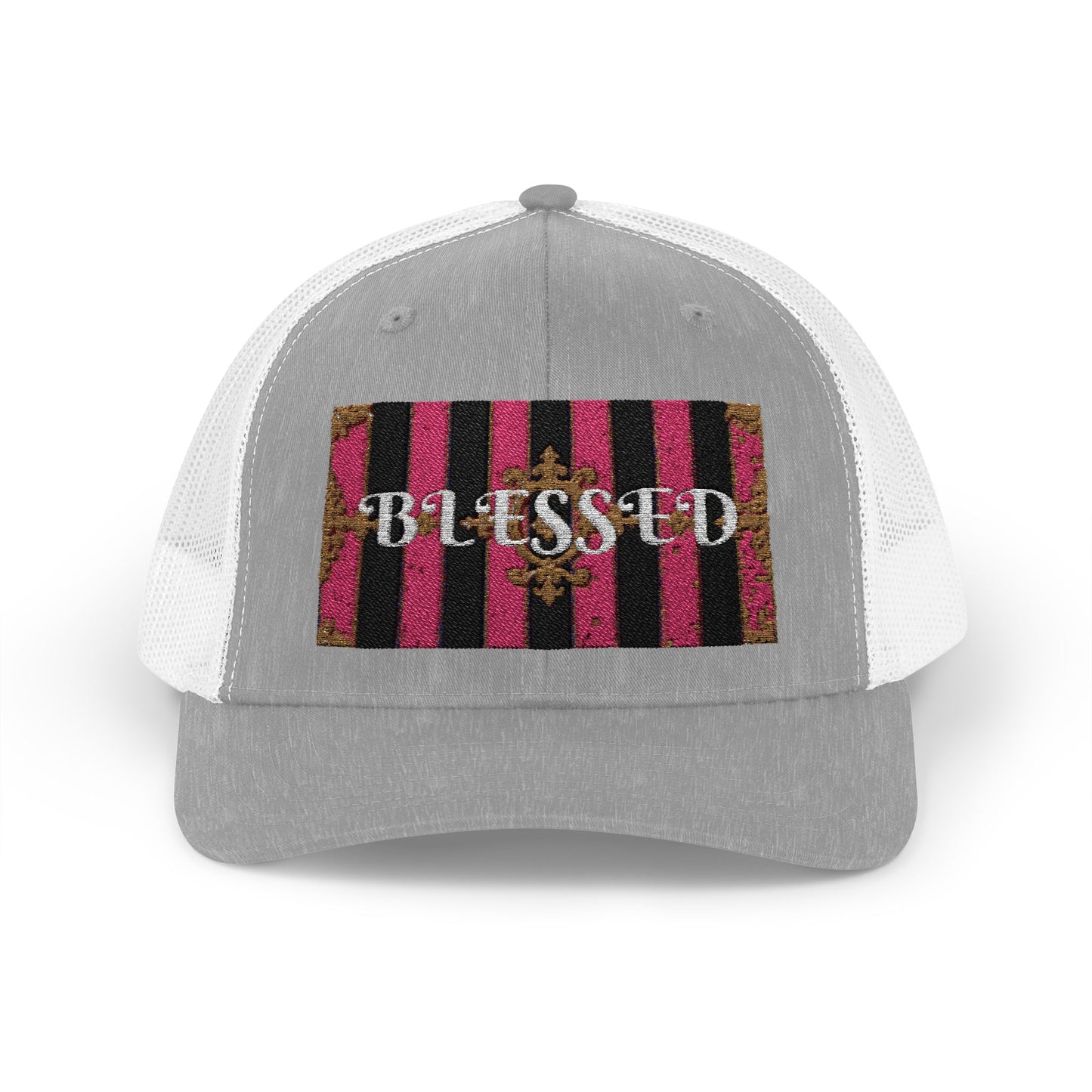 Blessed Snapback Trucker Cap, Inspirational Hat, Casual Headwear, Faith-Based Gift, Trendy Accessory, Ideal for Daily Wear