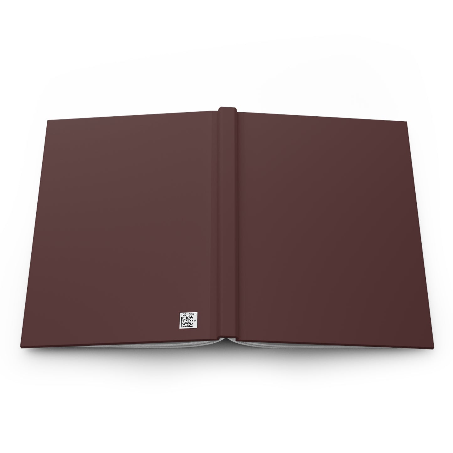 Elegant Brown Merlot Hardcover Journal for Creative Souls, Writing, Note-taking, Gift for Writers, Minimalist Design