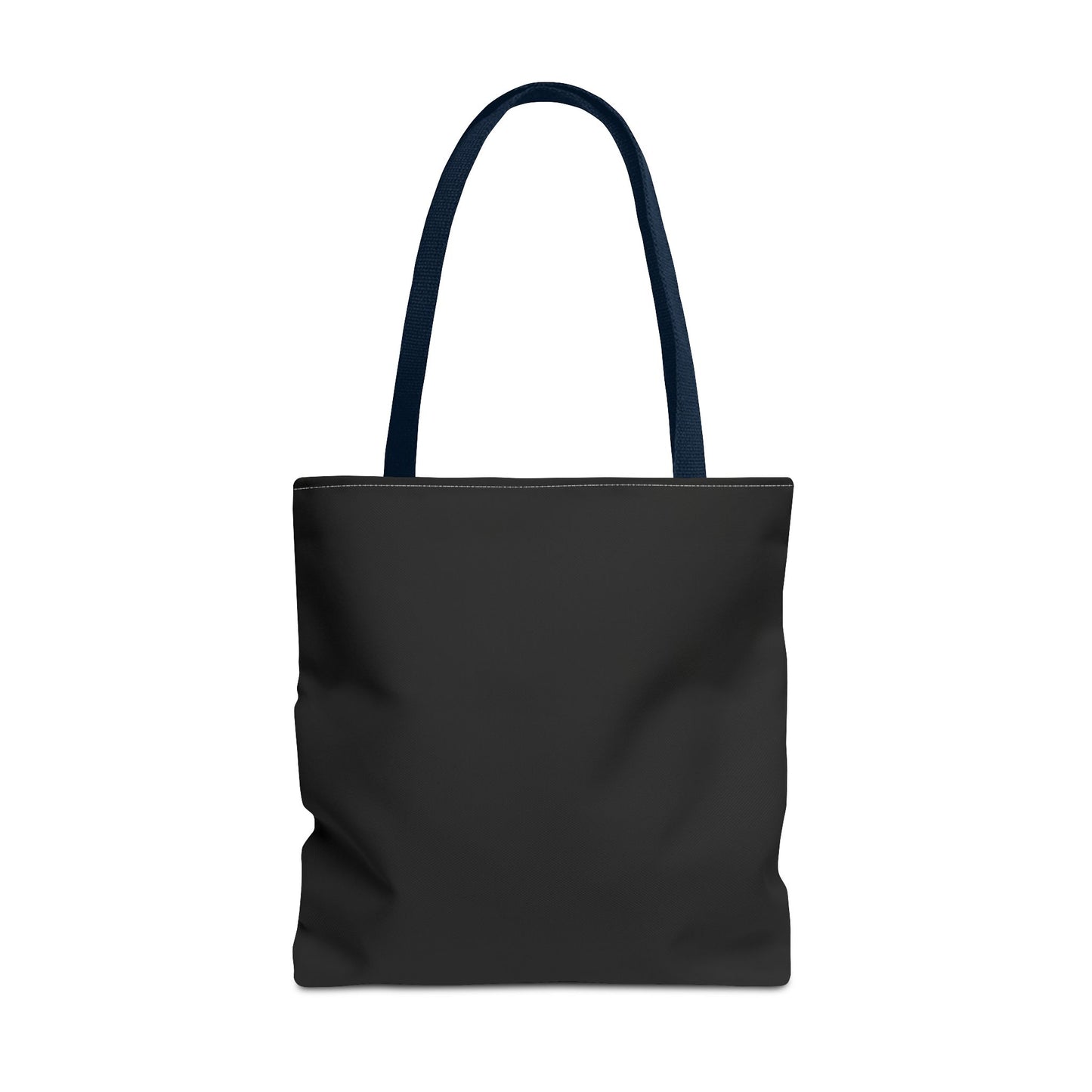 Stylish Black All-Over Print Tote Bag, Eco-Friendly Shopping Bag, Beach Tote, Gift for Her, Everyday Carryall