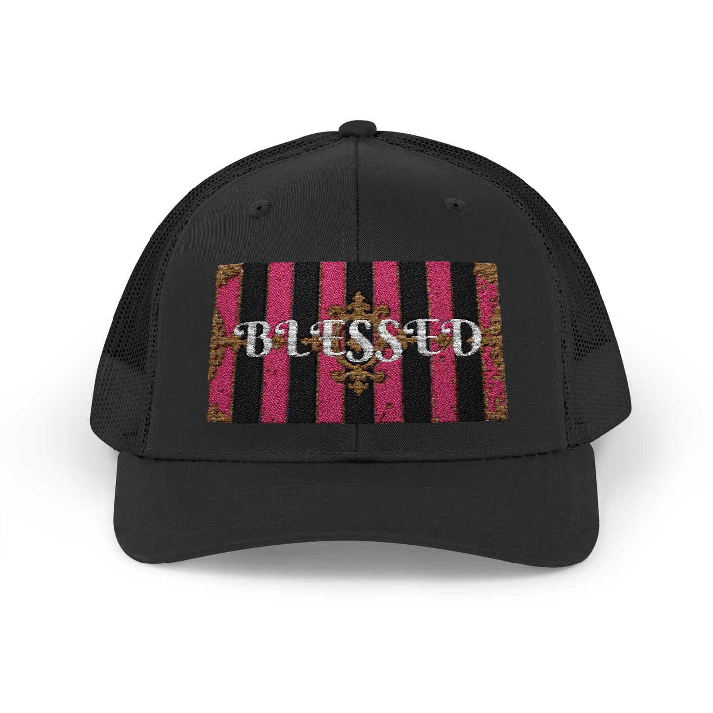 Blessed Snapback Trucker Cap, Inspirational Hat, Casual Headwear, Faith-Based Gift, Trendy Accessory, Ideal for Daily Wear