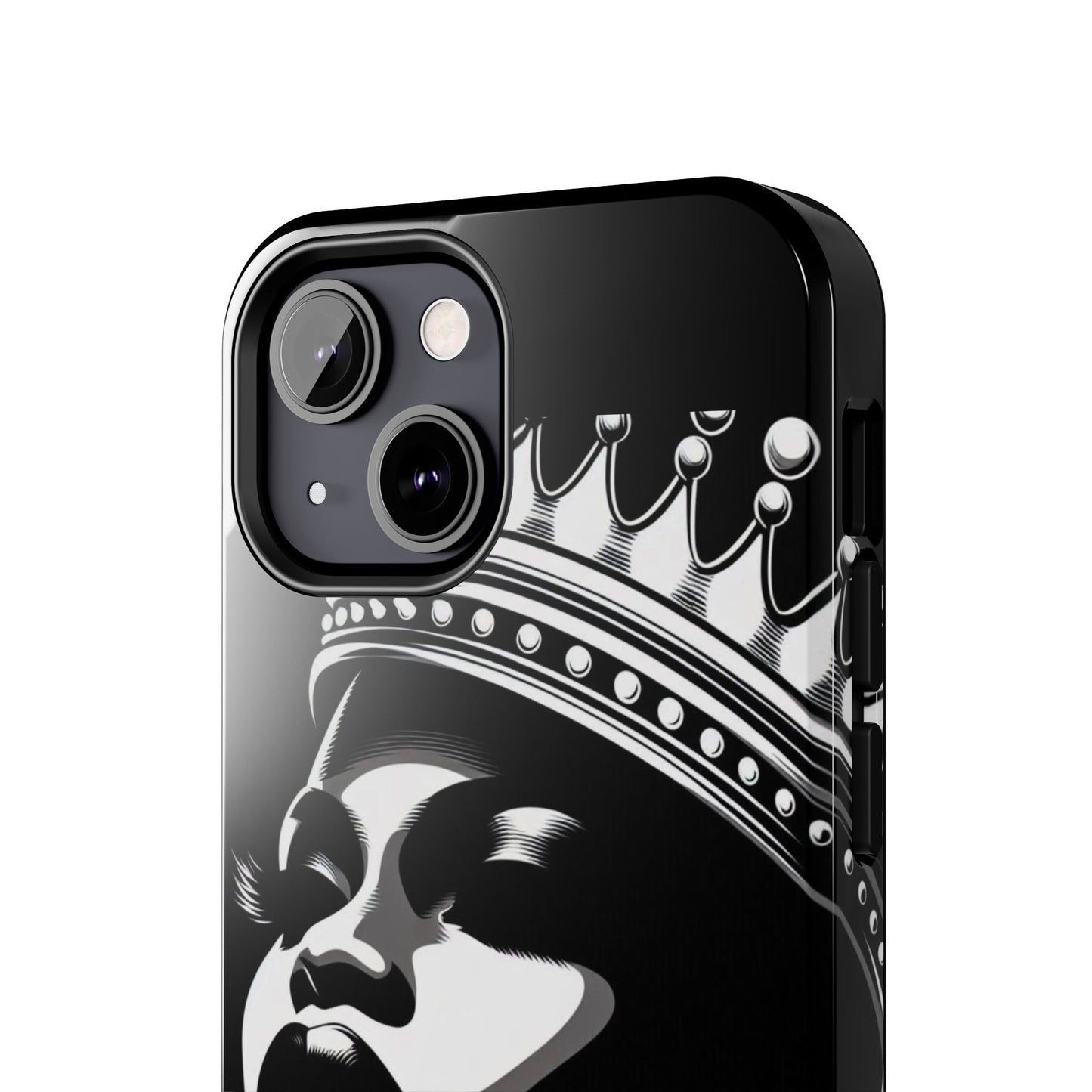 Regal Queen Tough Phone Case, Stylish Phone Cover, Gift for Her, Birthday, Empowerment, Bold Statement, Durable Phone Accessory