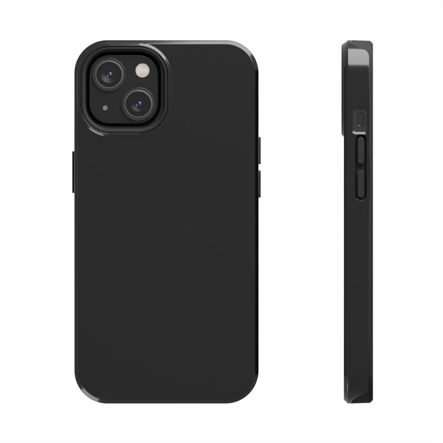 Durable Black Tough Phone Cases, Heavy-Duty Cell Phone Cover, Personalized Tech Protection, Gift for Him or Her, Everyday Protection