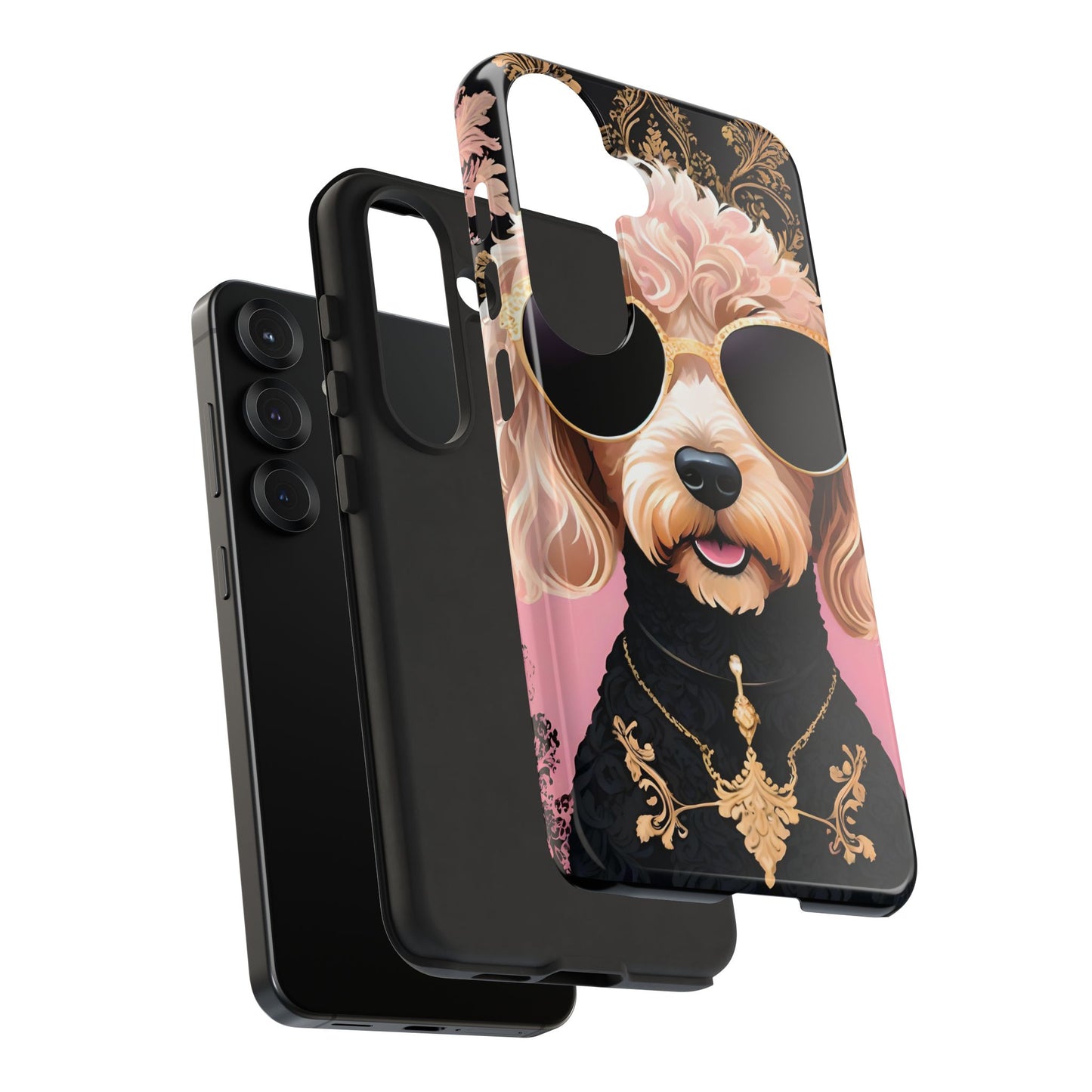 Phone Case - Golden Doodle In Sunglasses Tough Case