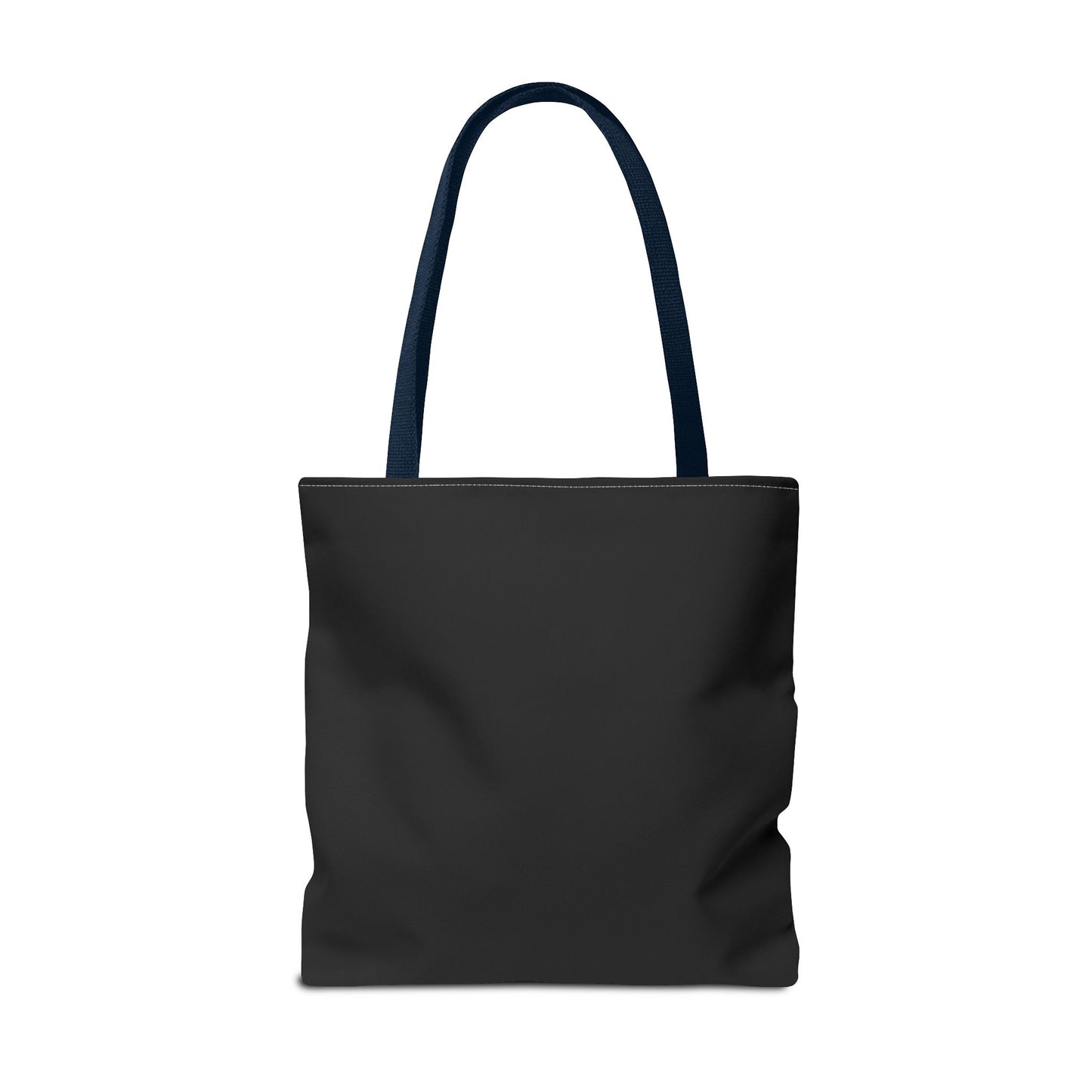 Stylish Black All-Over Print Tote Bag, Eco-Friendly Shopping Bag, Beach Tote, Gift for Her, Everyday Carryall