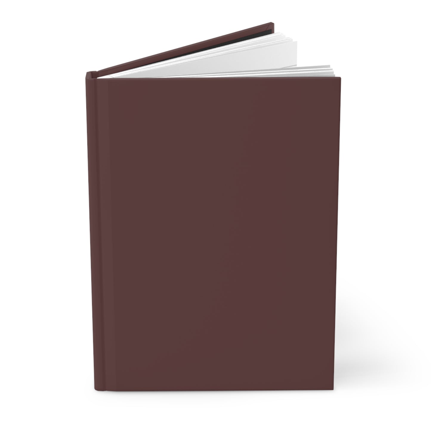 Elegant Brown Merlot Hardcover Journal for Creative Souls, Writing, Note-taking, Gift for Writers, Minimalist Design