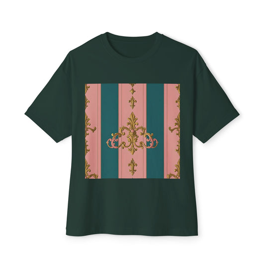 Chic Vintage Boxy Tee - Oversized Graphic T-Shirt, Trendy Casual Wear, Feminine or Masculine Gift, Summer Essential, Fashion Statement