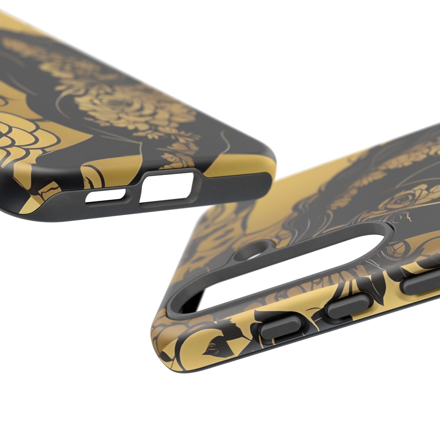 Phone Case - Elegant Horse & Roses Design