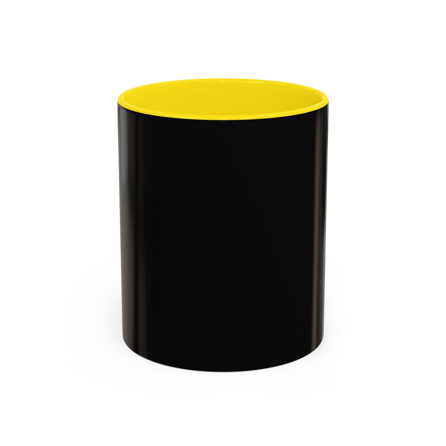 Stylish Black Accent Coffee Mug for Home or Office | Perfect Gift for Coffee Lovers, Unique Black Mug, Customizable Drinkware