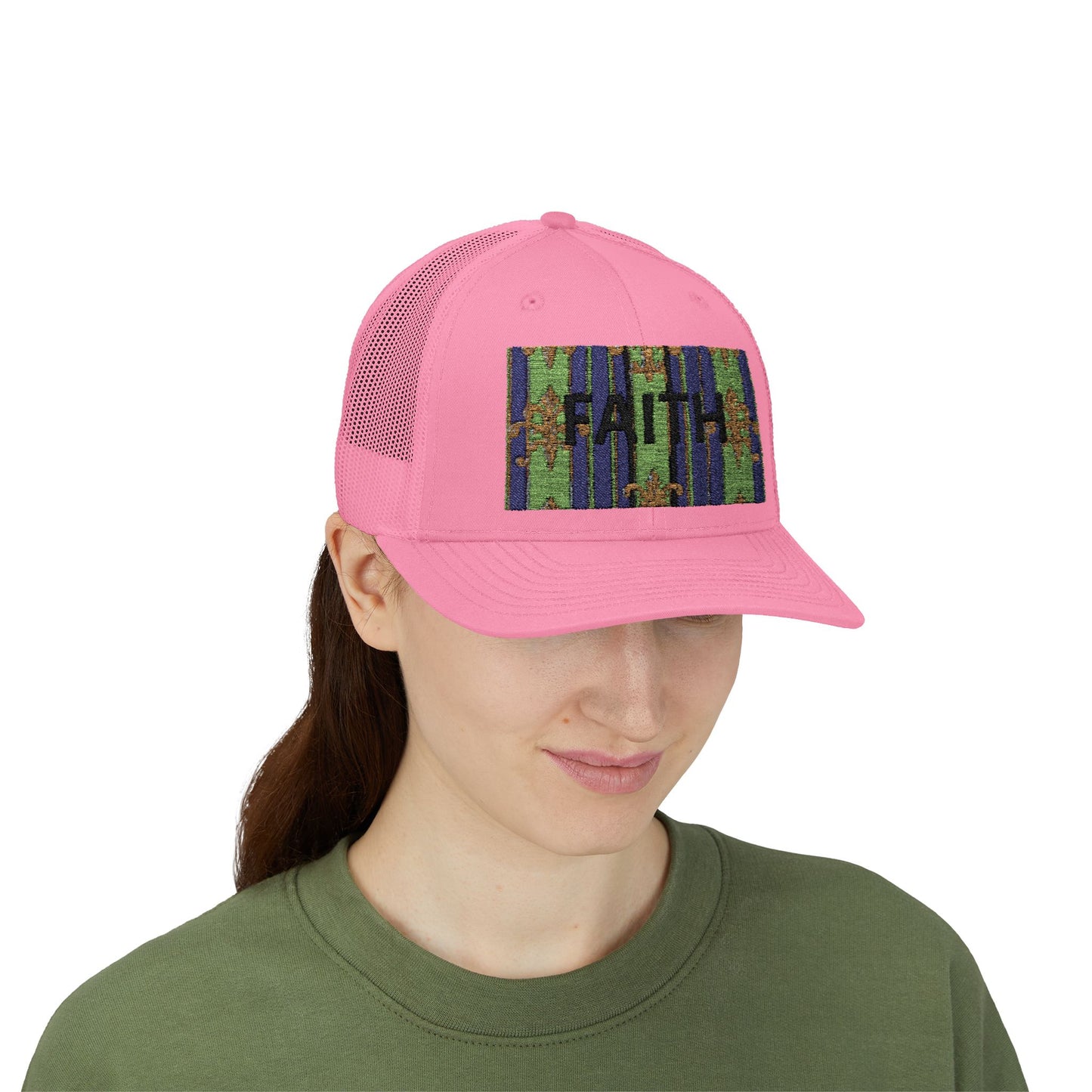 Faith-Inspired Snapback Trucker Cap | Trendy Hat for Casual Style, Faith-Based Gift, Summer Accessory