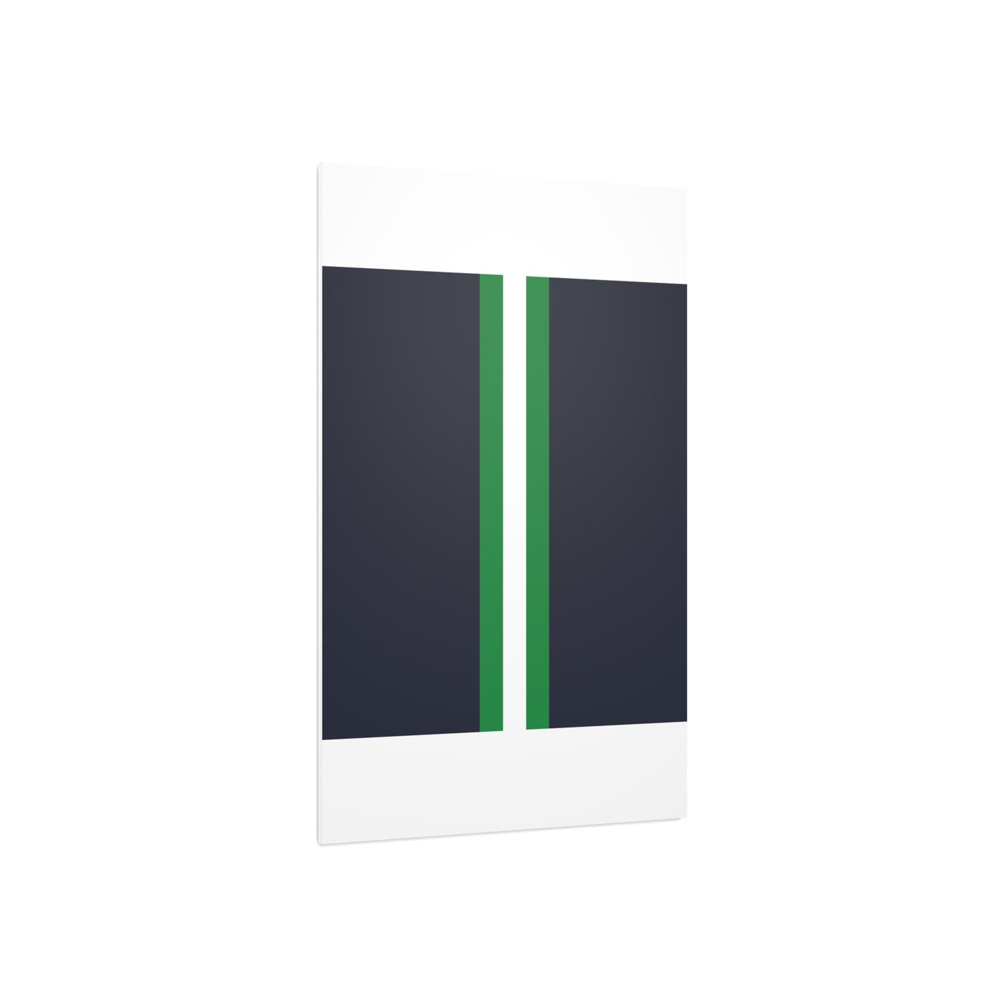 Lunar Midnight & Green-White Striped Foam Board Display, Wall Art Decor, Classroom Sign, Photo Background, Custom Art Board