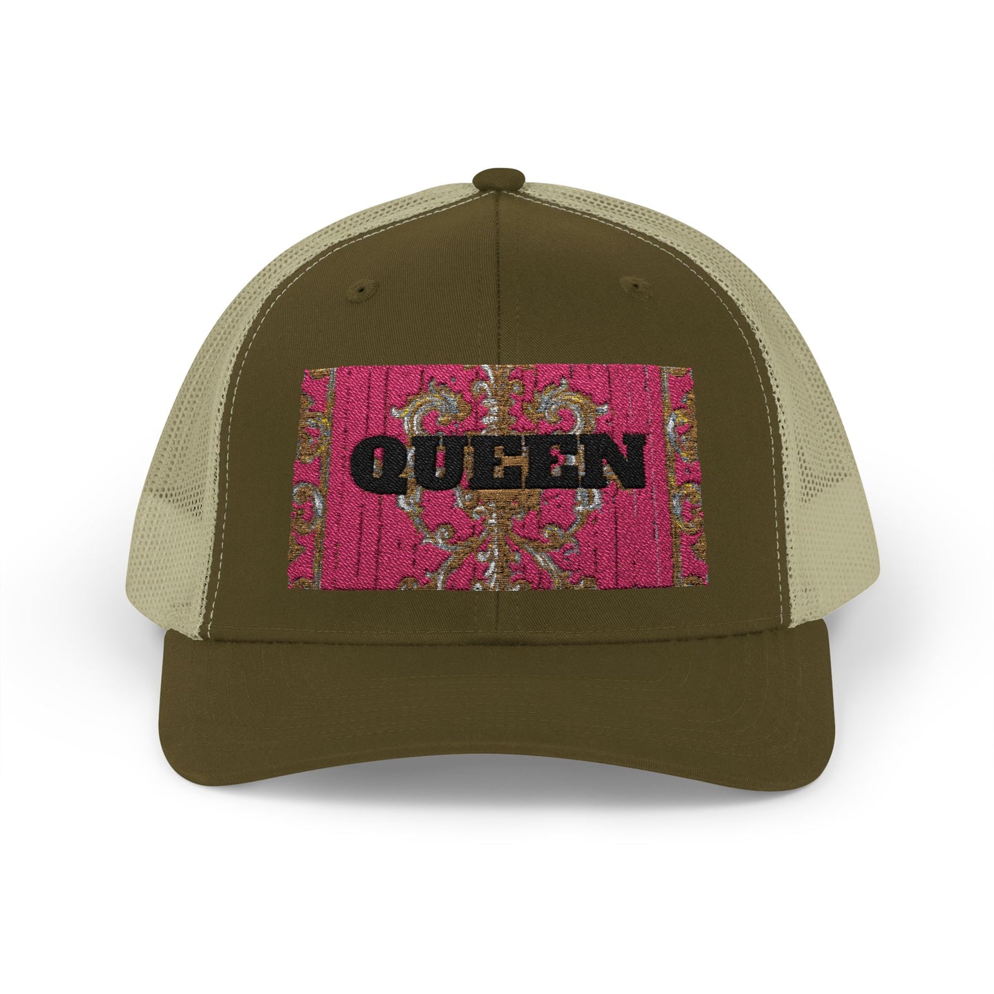 Queen Sparkle Snapback Trucker Cap | Trendy Fashion Hat | Perfect Gift for Festivals, Parties, Summer Vibes, Outdoor Adventures, Unique Style
