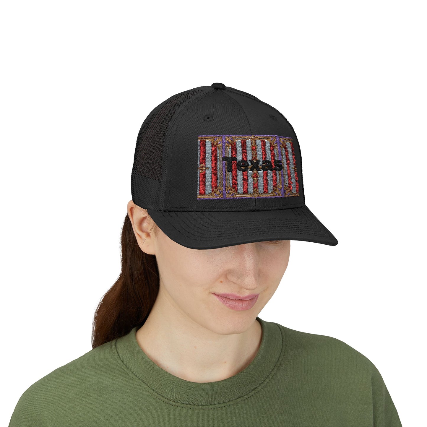 Texas Pride Snapback Trucker Cap, Casual Hat for Outdoor Adventures, Father's Day Gift, Texas Flag Cap, Summer Accessories