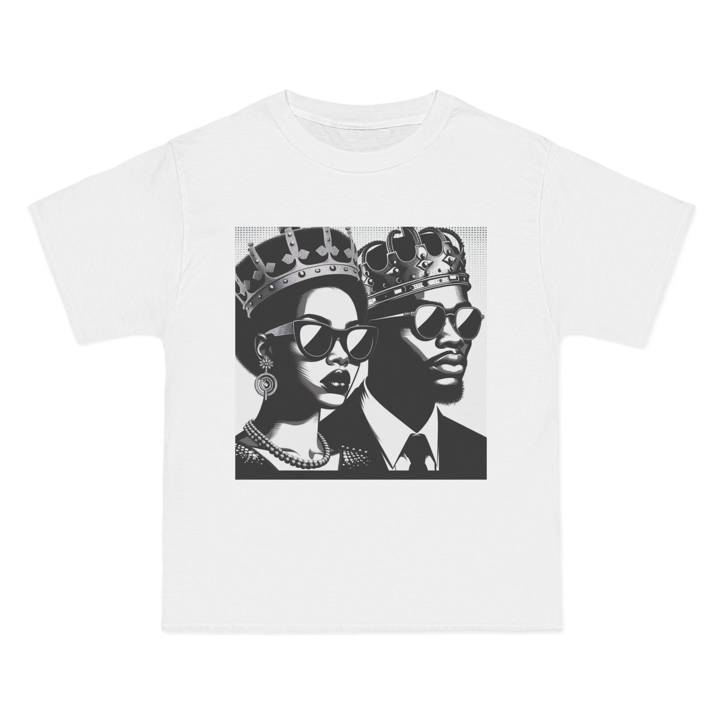 Royalty-Inspired Unisex Graphic Tee - Stylish Casual Wear for Kings and Queens, Unique Gift, Fashion Statement, Streetwear