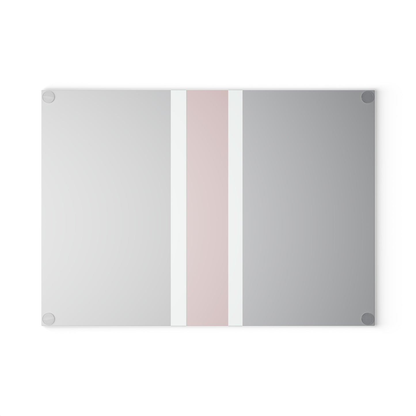 Lunar Midnight & Red-White Striped Stylish Glass Cutting Board – Modern Kitchen Decor, Gift for Housewarming, Wedding, Anniversary