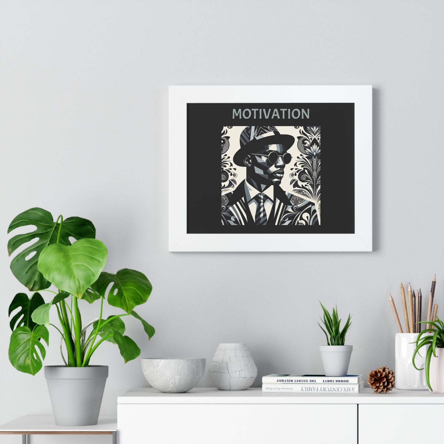 Motivational Framed Poster | Wall Art, Home Decor, Inspirational Gift, Office Decor, Modern Artwork