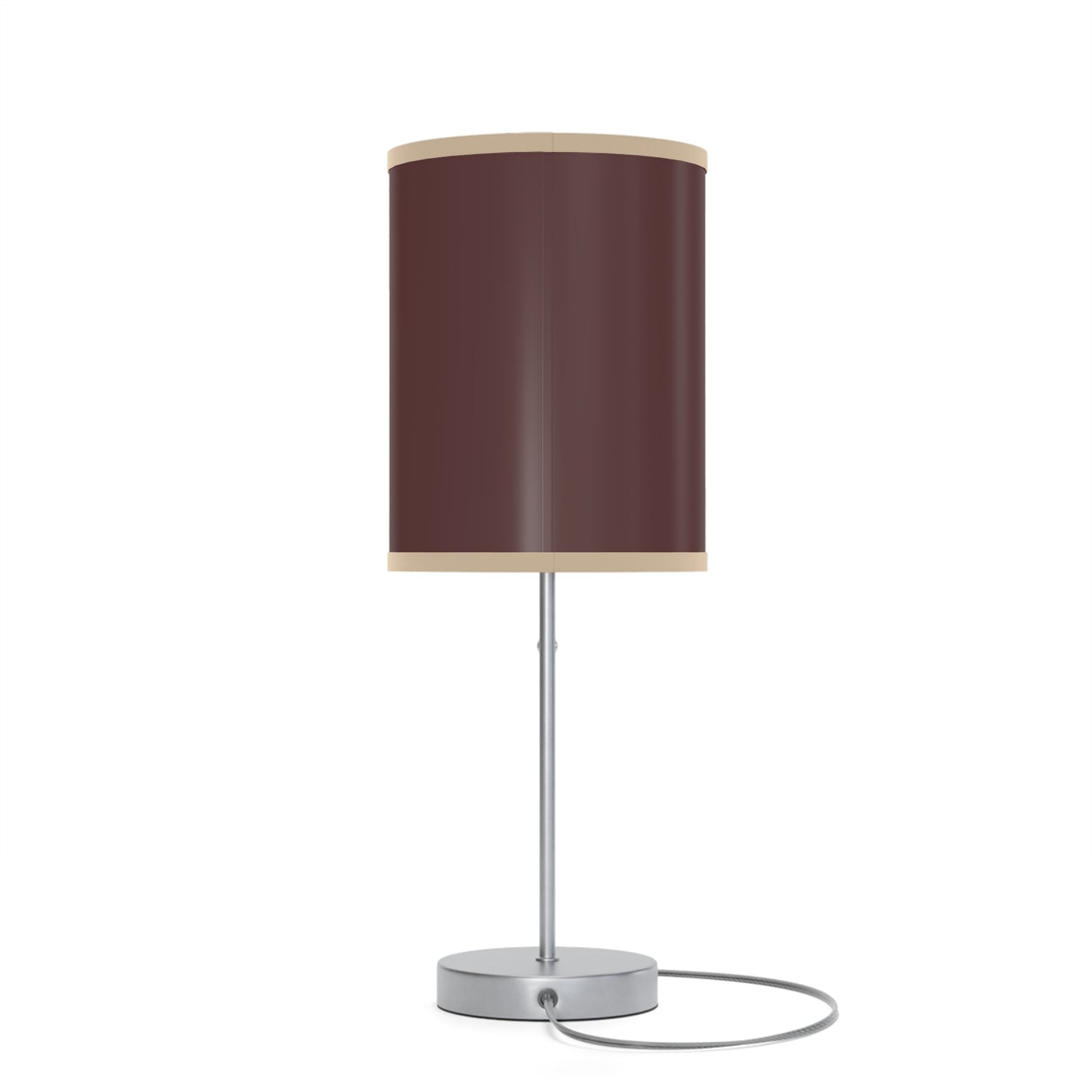 Brown Merlot Table Lamp, Stylish Home Decor, Modern Lighting, Bedroom, Living Room, Gift Idea for Housewarming, Adjustable Illumination