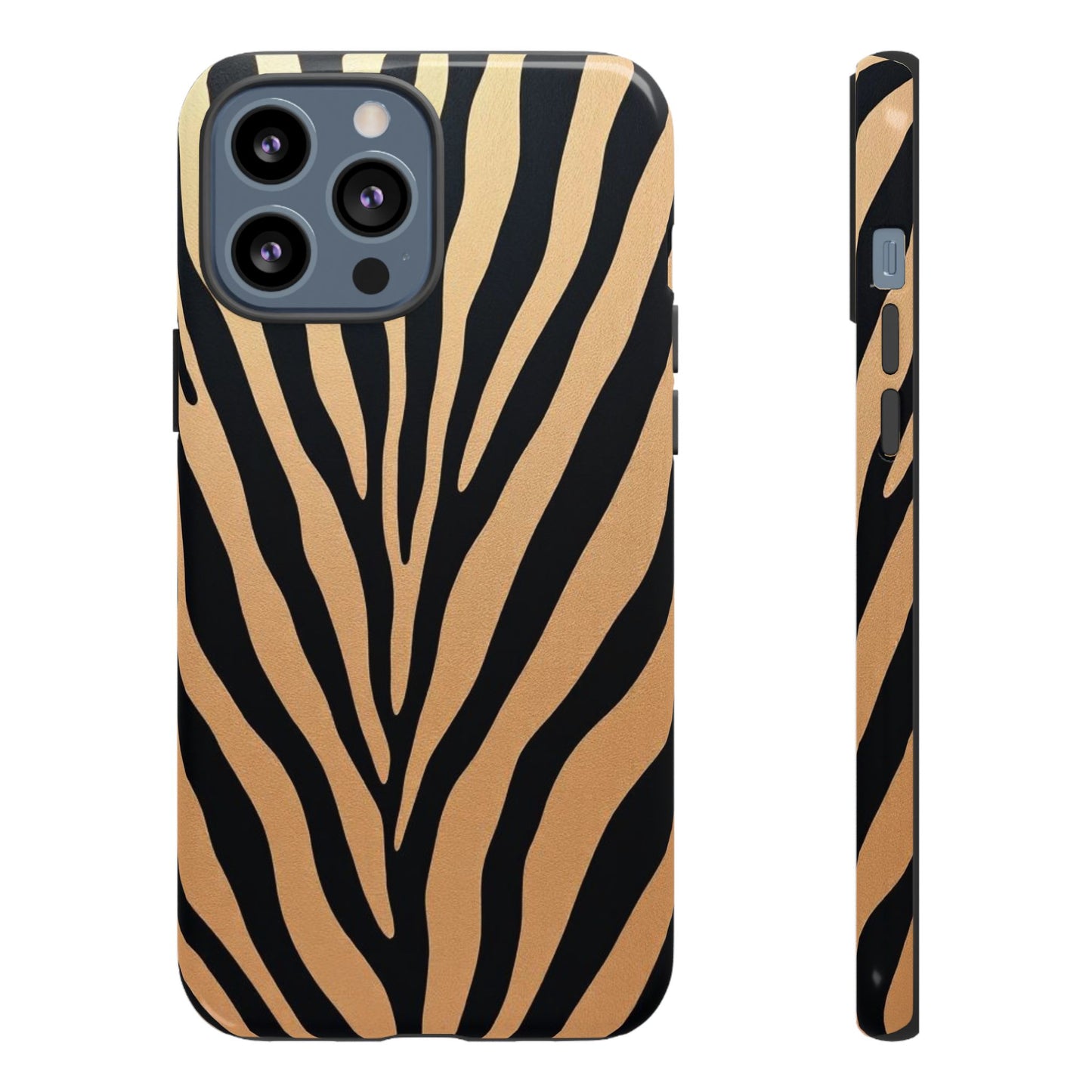 Zebra Print Tough Phone Case