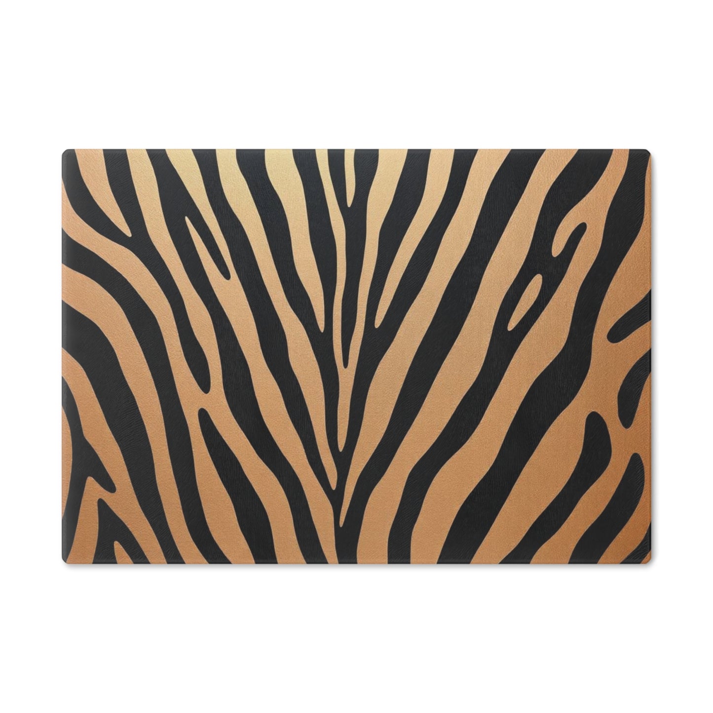 Elegant Zebra Print Cutting Board - Stylish Kitchen Essential