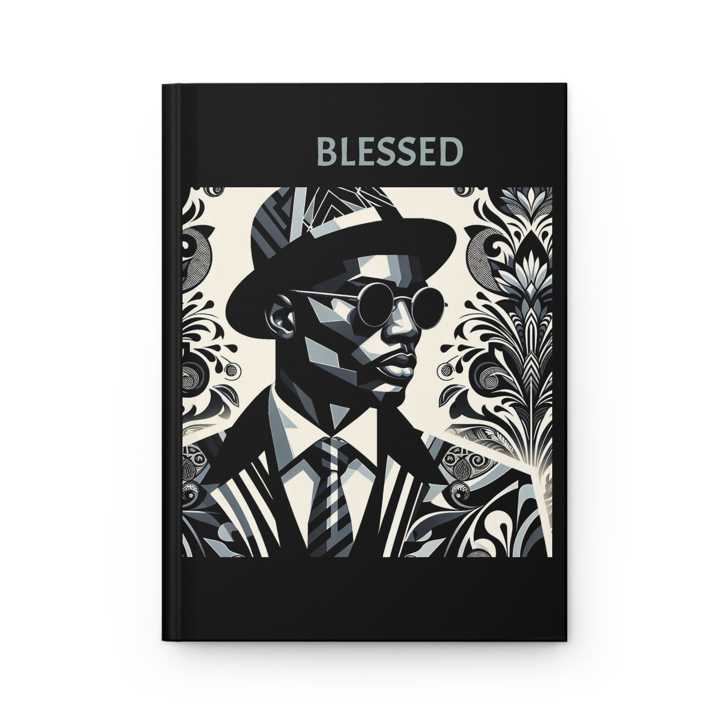Stylish Motivated & Blessed Hardcover Journal
