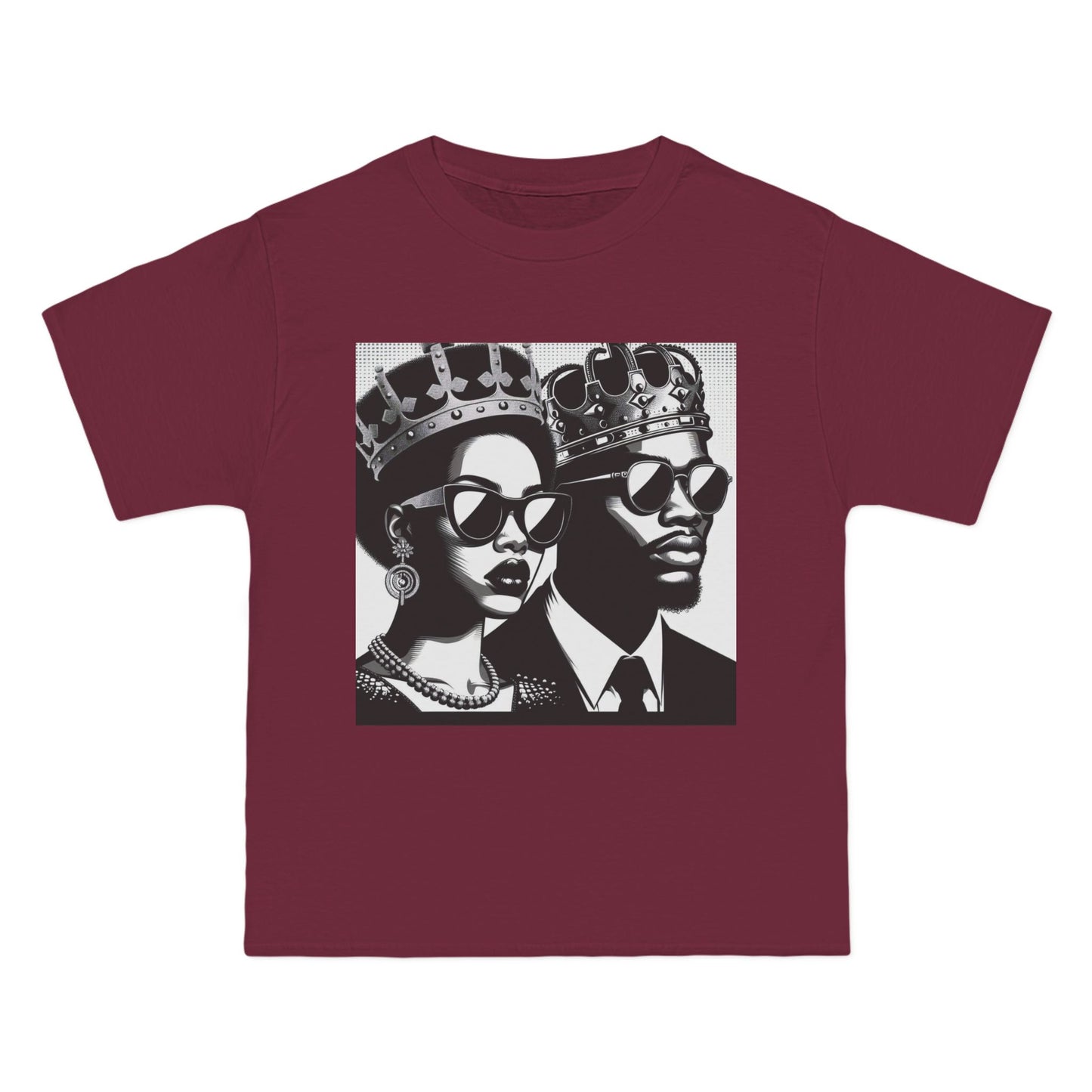 Royalty-Inspired Unisex Graphic Tee - Stylish Casual Wear for Kings and Queens, Unique Gift, Fashion Statement, Streetwear