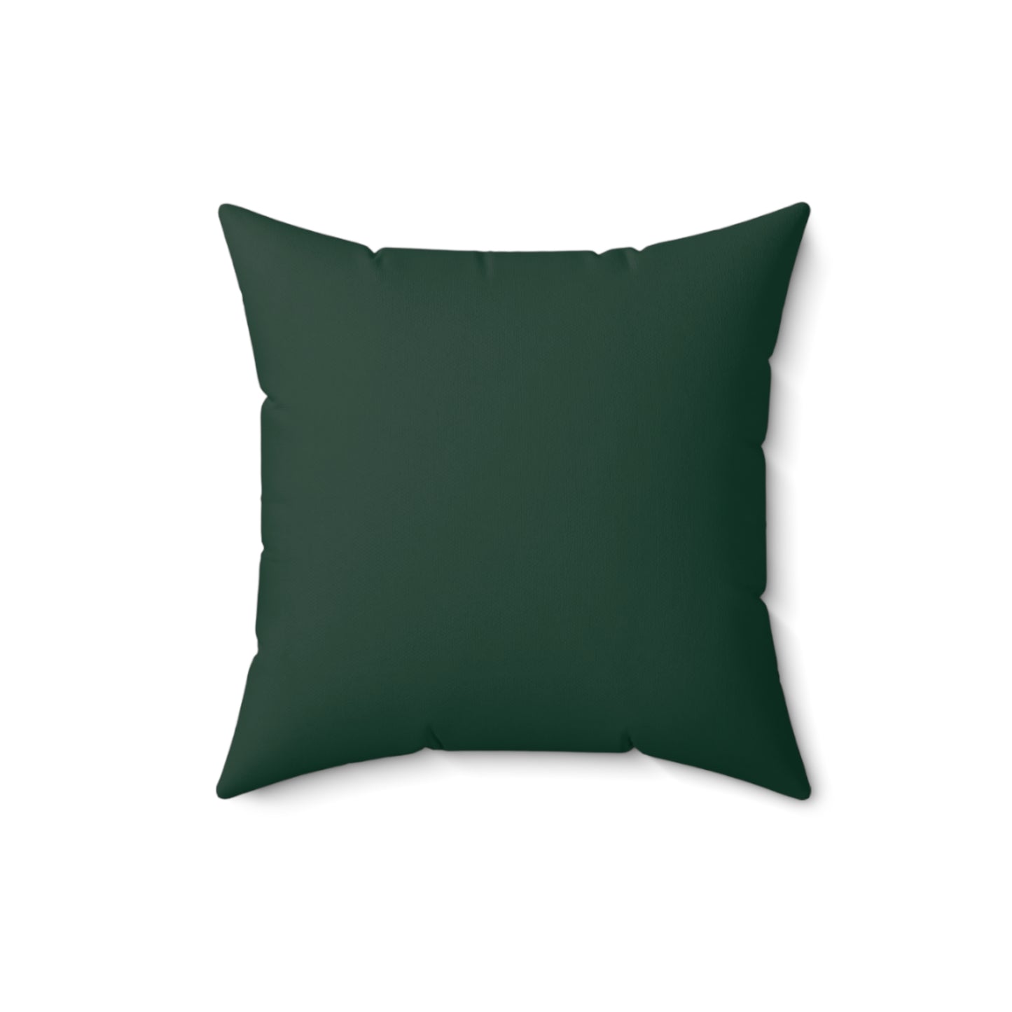 Elegant Midnight Green Spun Polyester Square Pillow, Home Decor Accents, Cozy Throw Pillow, Modern Living Room Cushion, Gift for Housewarming
