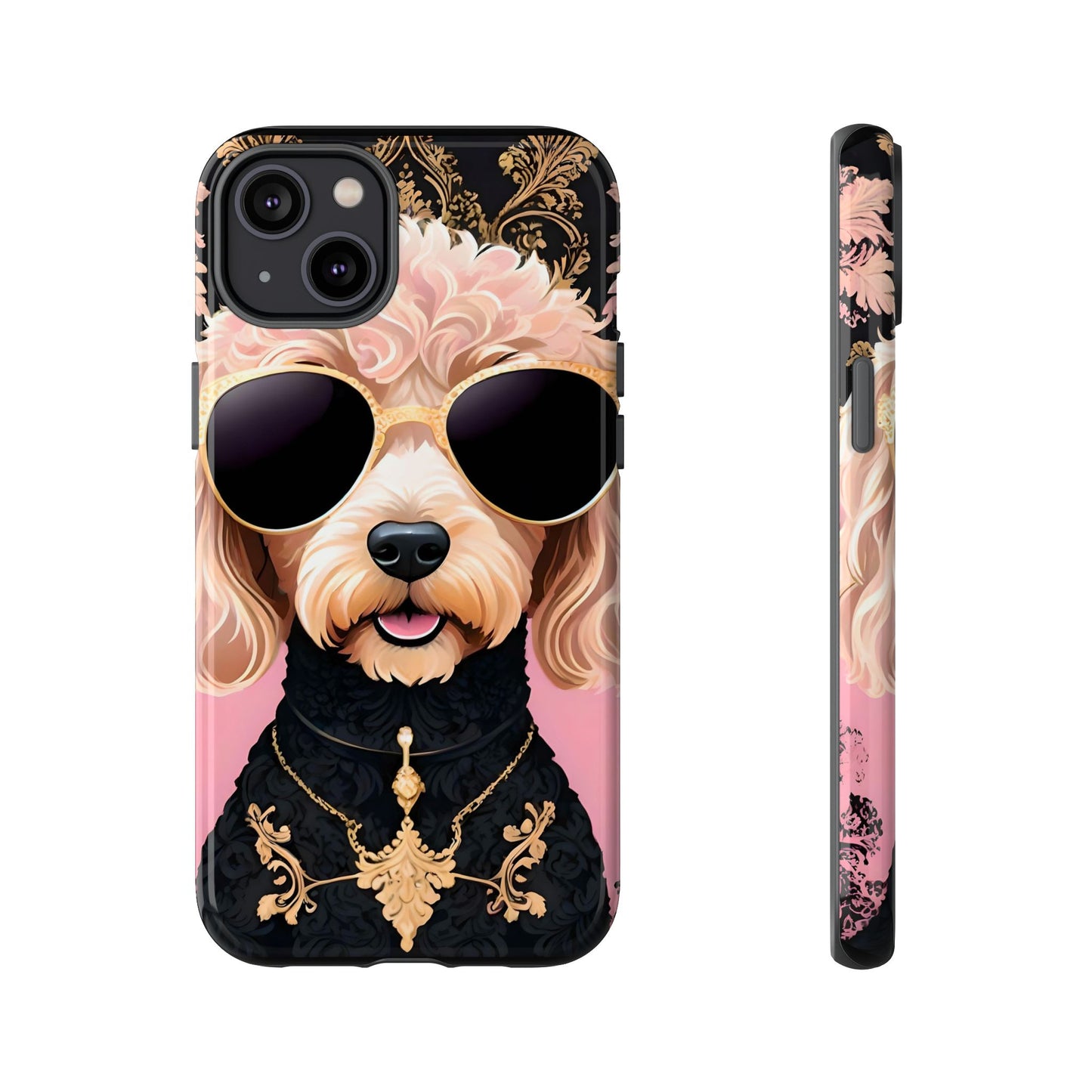 Phone Case - Golden Doodle In Sunglasses Tough Case