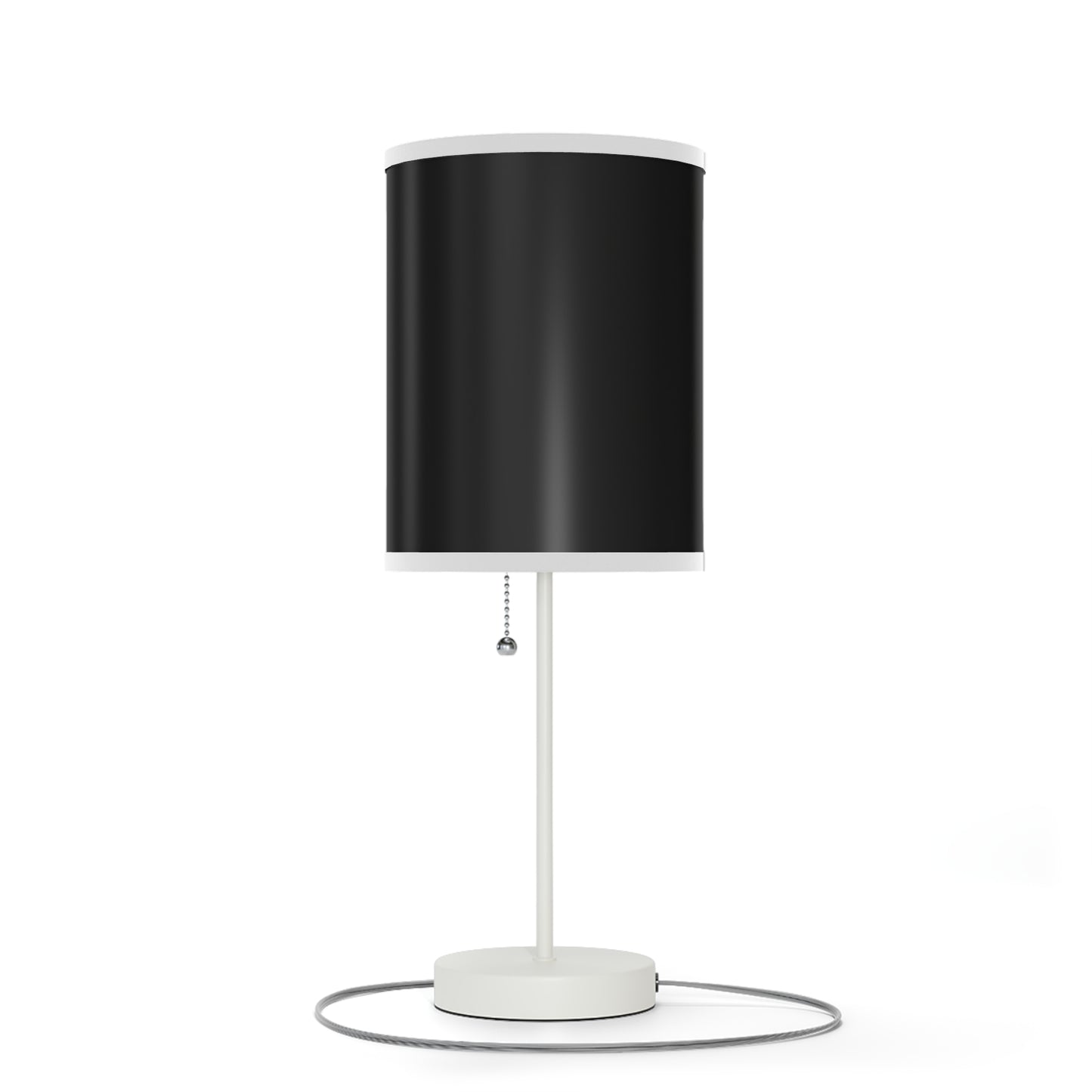 Modern Black Table Lamp, Minimalist Decor, Black Stand Lamp, Bedroom Night Light, USB Plug Lamp, Home Office Lighting