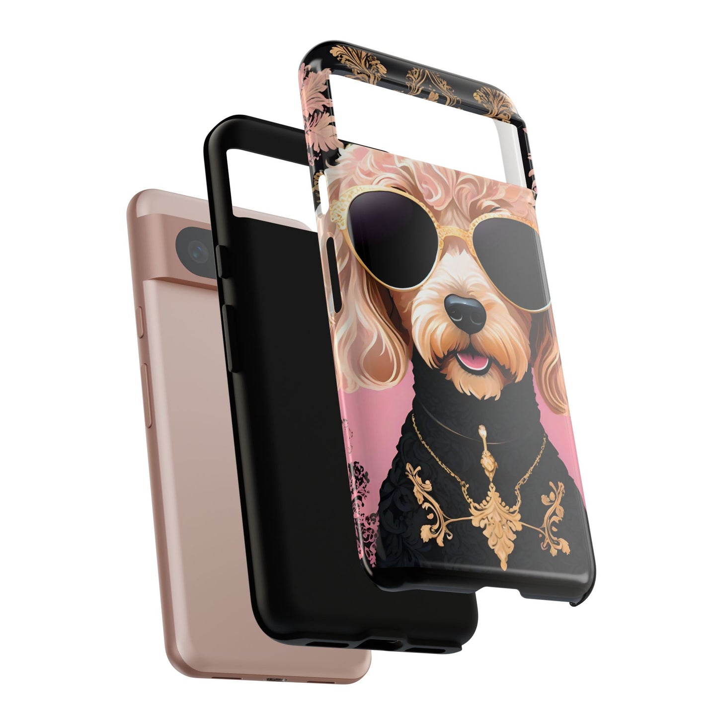 Phone Case - Golden Doodle In Sunglasses Tough Case