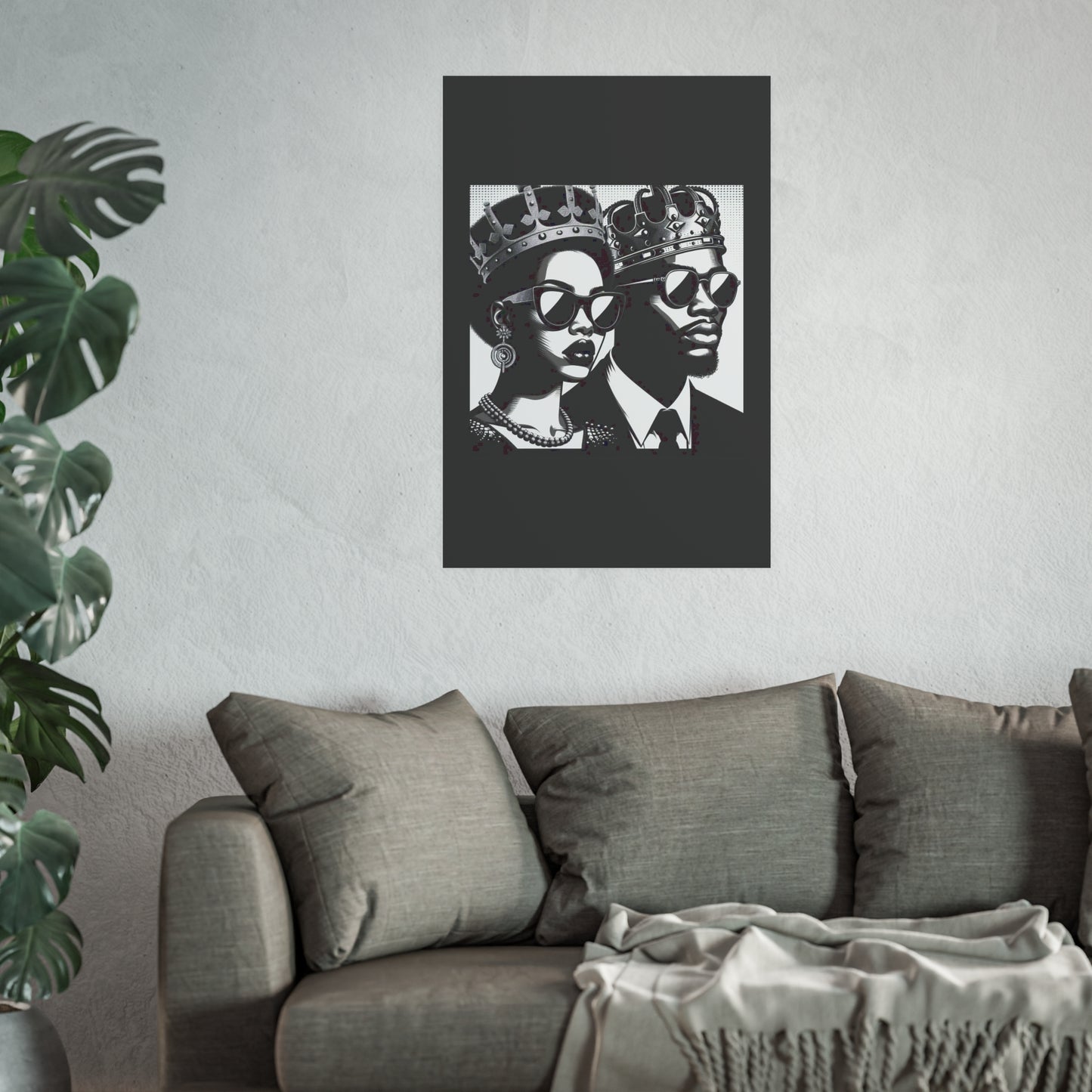 Royalty-Inspired Satin and Archival Matte Posters, Modern Wall Art, Home Decor, Gift for Him/Her, Motivational Art