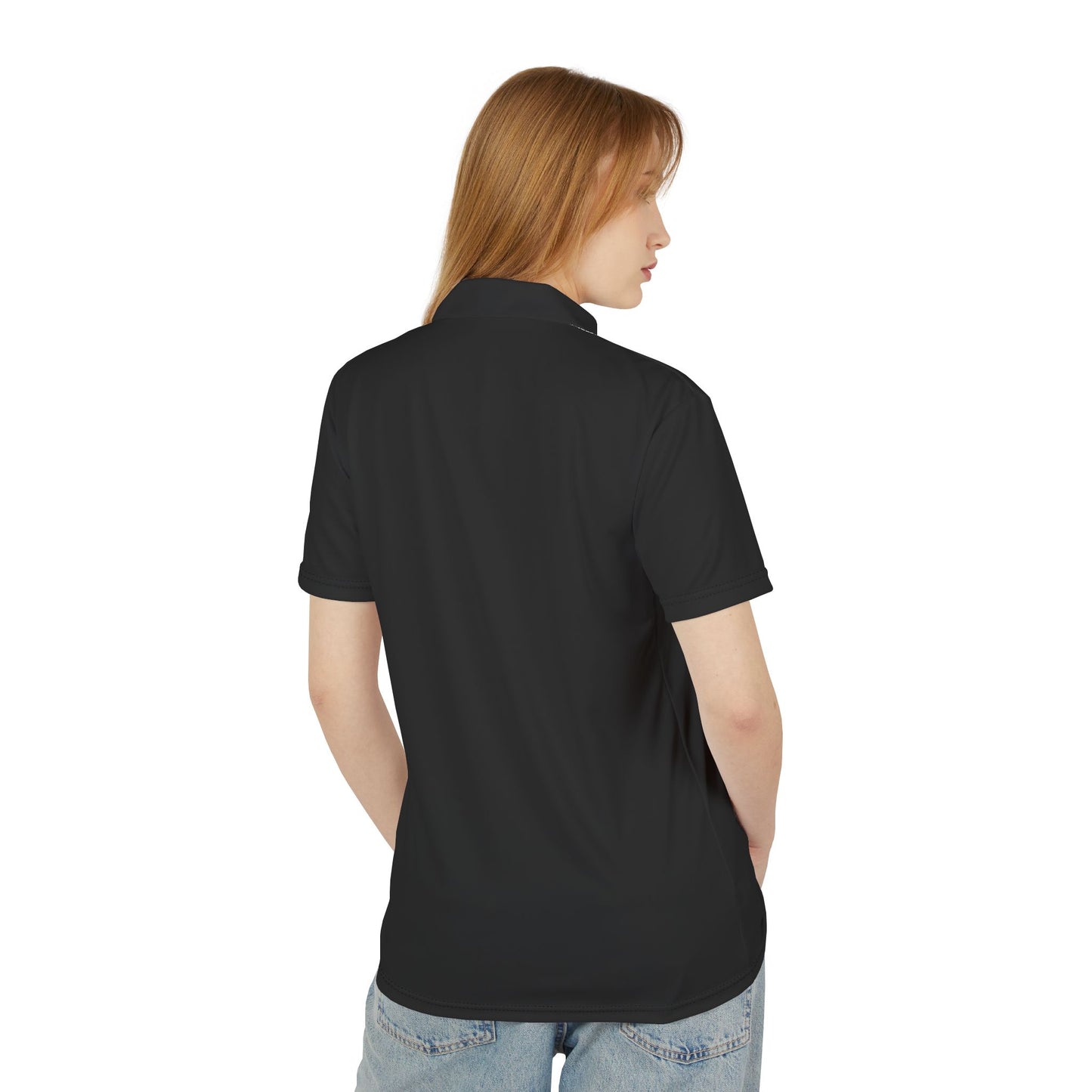 Stylish Black Unisex Polo Shirt - Casual Attire for All Occasions, Perfect Gift for Birthdays, Anniversaries, or Holidays, AOP Design, [...]