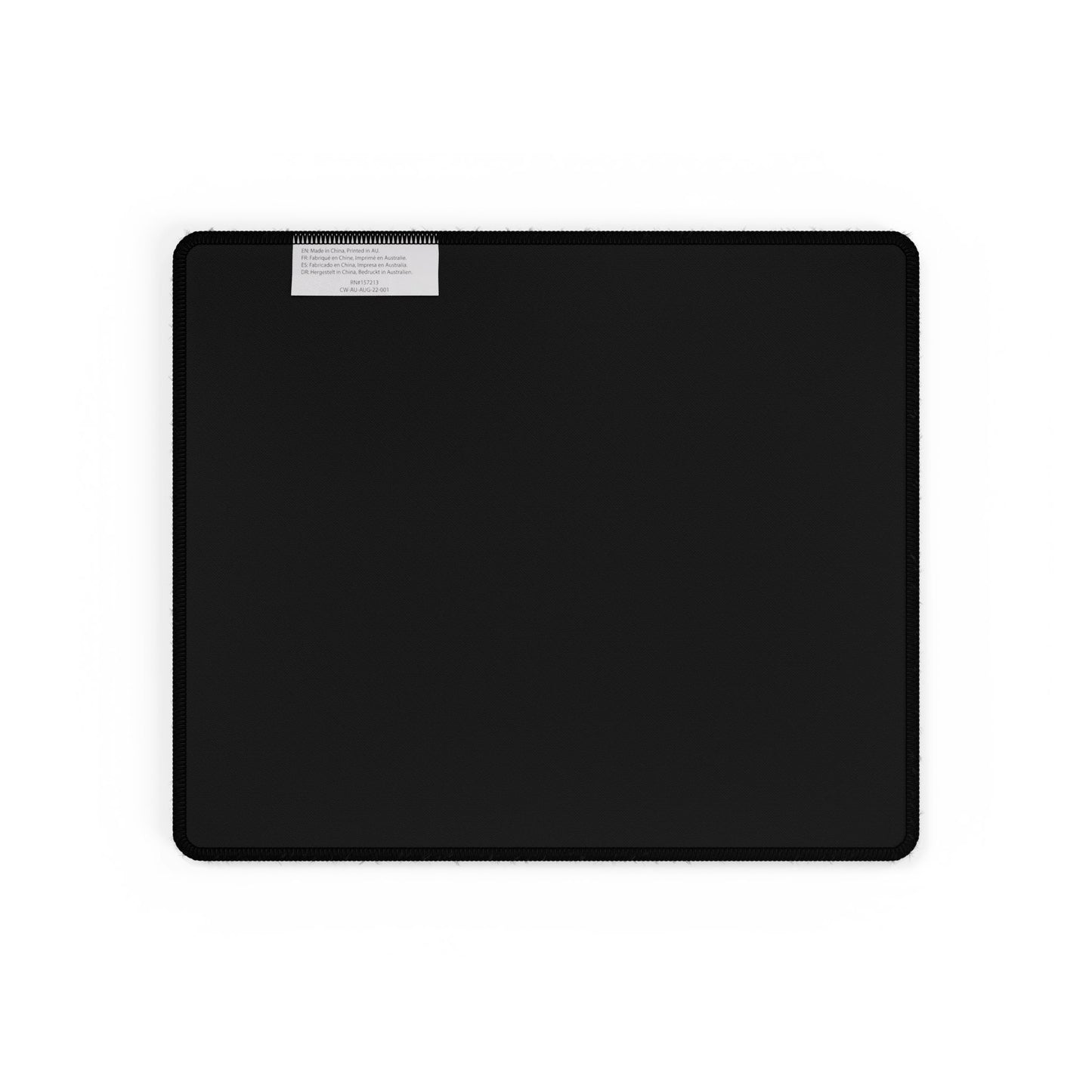 Elegant Pink & Black Desk Mat for Home Office, Stylish Ergonomic Mat, Desk Accessories - Pink & Black Striped Gold Baroque