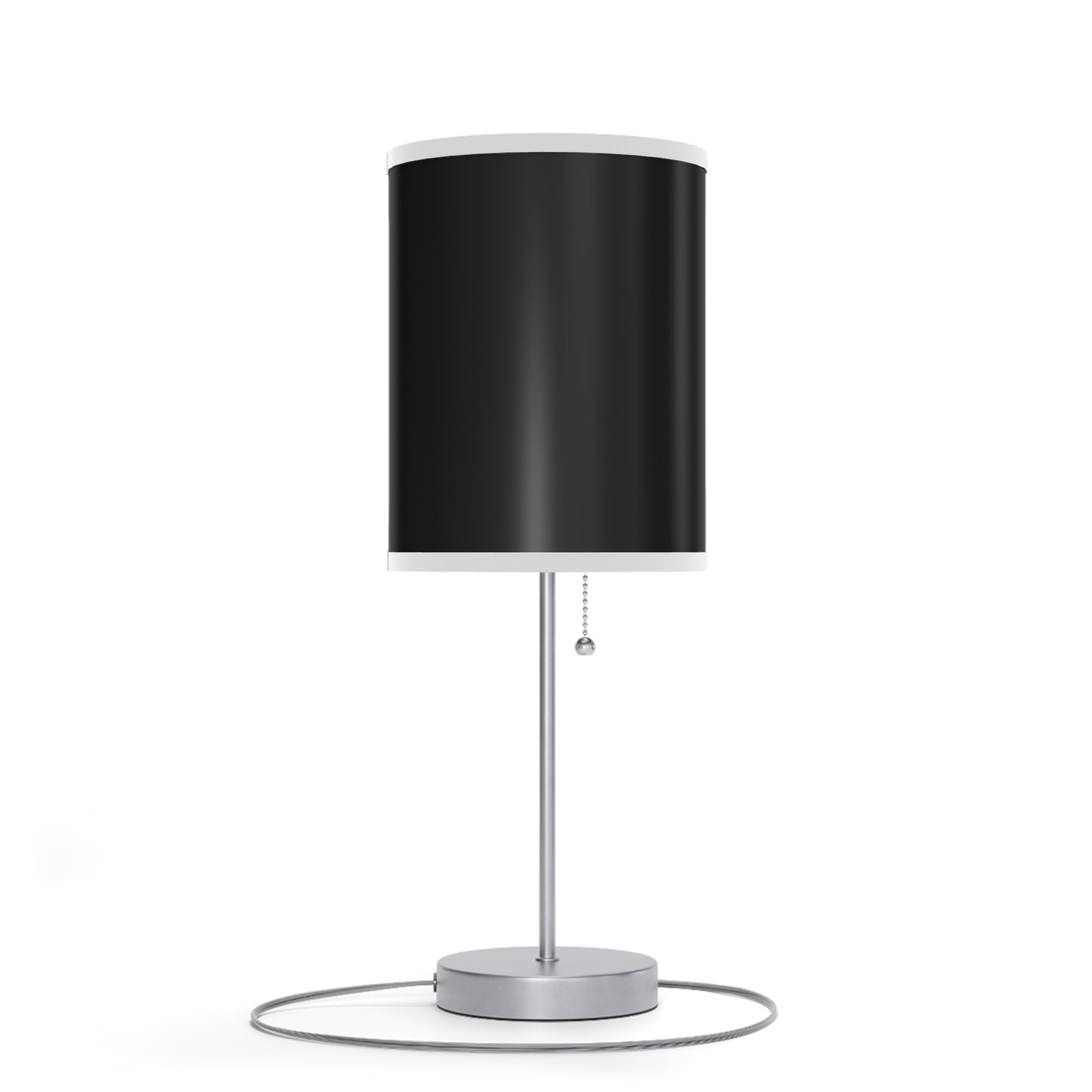 Modern Black Table Lamp, Minimalist Decor, Black Stand Lamp, Bedroom Night Light, USB Plug Lamp, Home Office Lighting