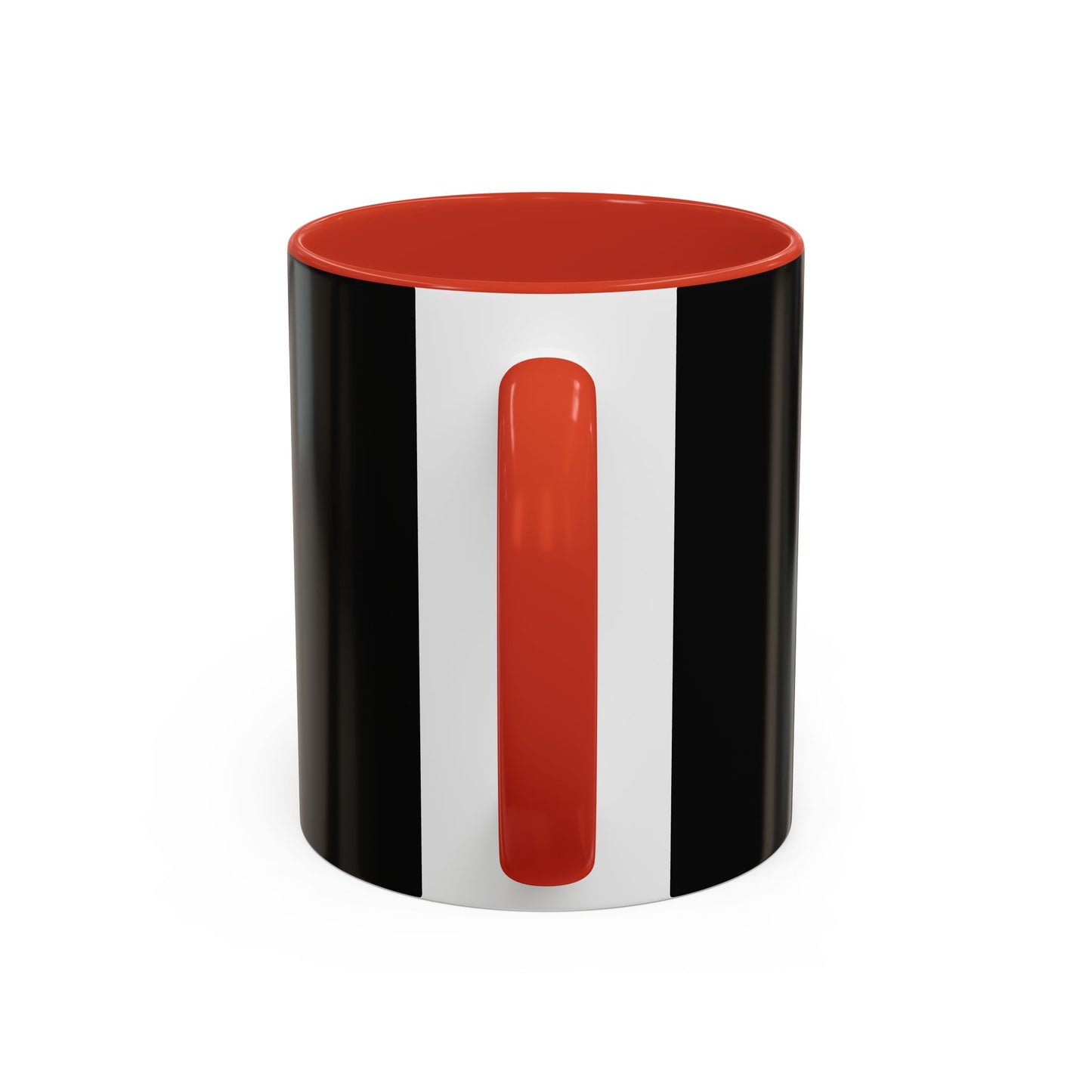 Stylish Black Accent Coffee Mug for Home or Office | Perfect Gift for Coffee Lovers, Unique Black Mug, Customizable Drinkware
