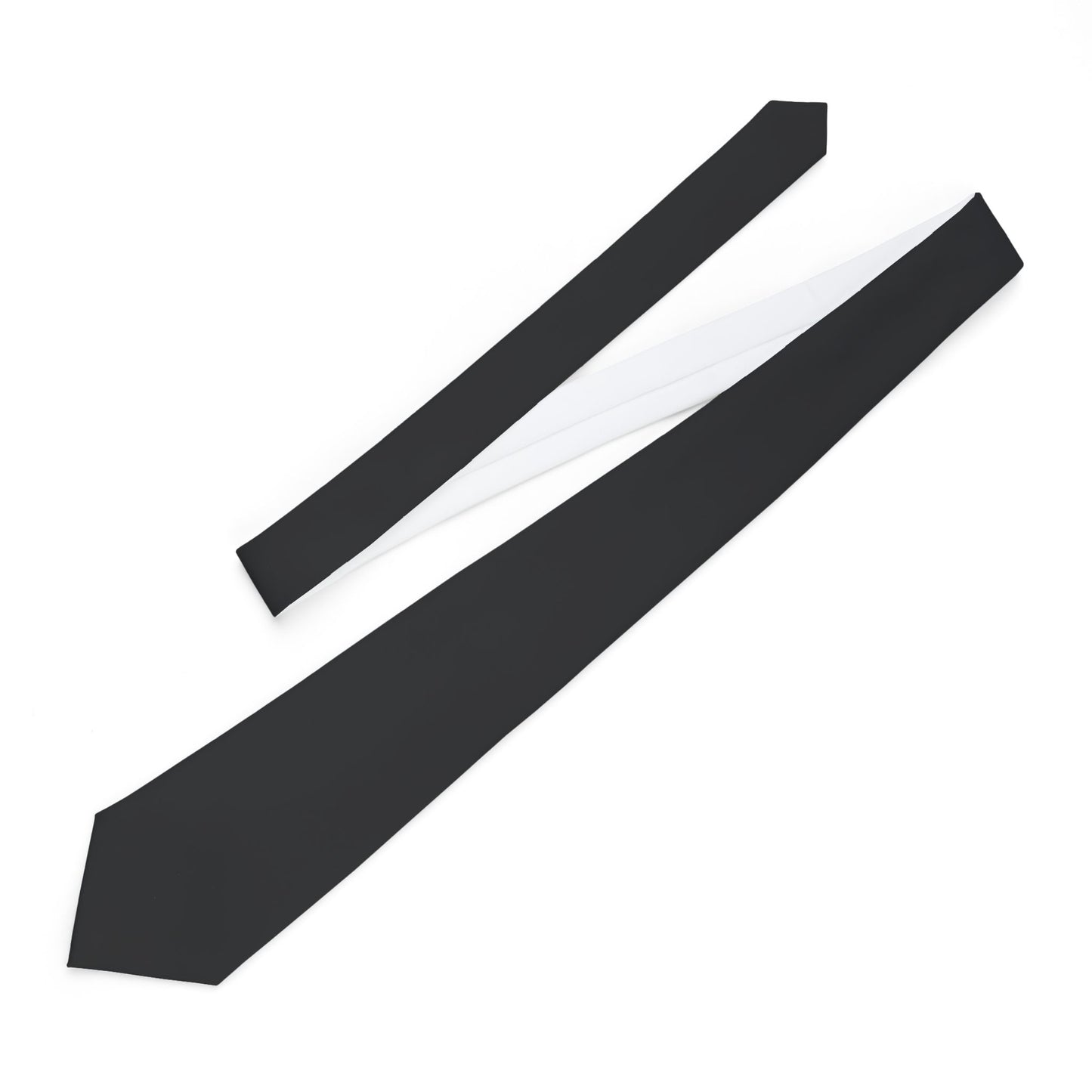 Classic Black Necktie for Formal Occasions, Business Meetings, Weddings, Gifts for Him, Suit Accessory
