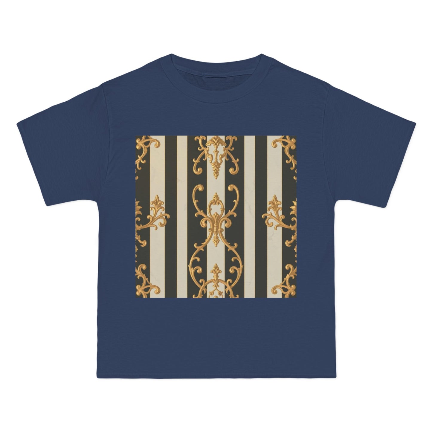 Elegant Baroque-Inspired Short-Sleeve T-Shirt, Vintage Style Tee, Fashion Statement Top, Unique Gift for Art Lovers