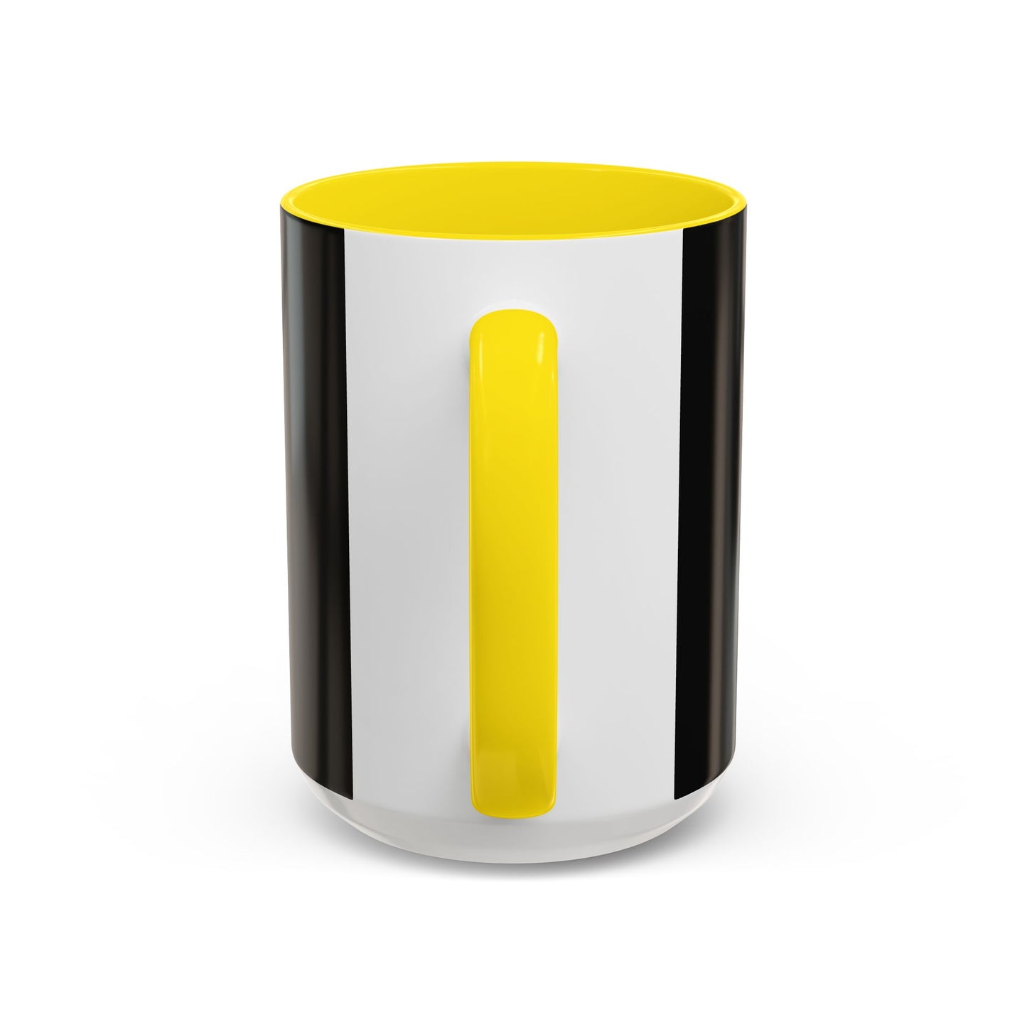 Stylish Black Accent Coffee Mug for Home or Office | Perfect Gift for Coffee Lovers, Unique Black Mug, Customizable Drinkware
