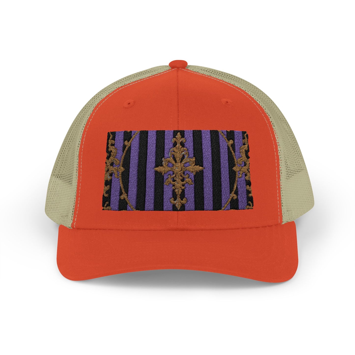 Stylish Baroque Vintage-Inspired Snapback Trucker Cap, Hipster Cap, Festival Headwear, Unique Gift for Fashion Lovers