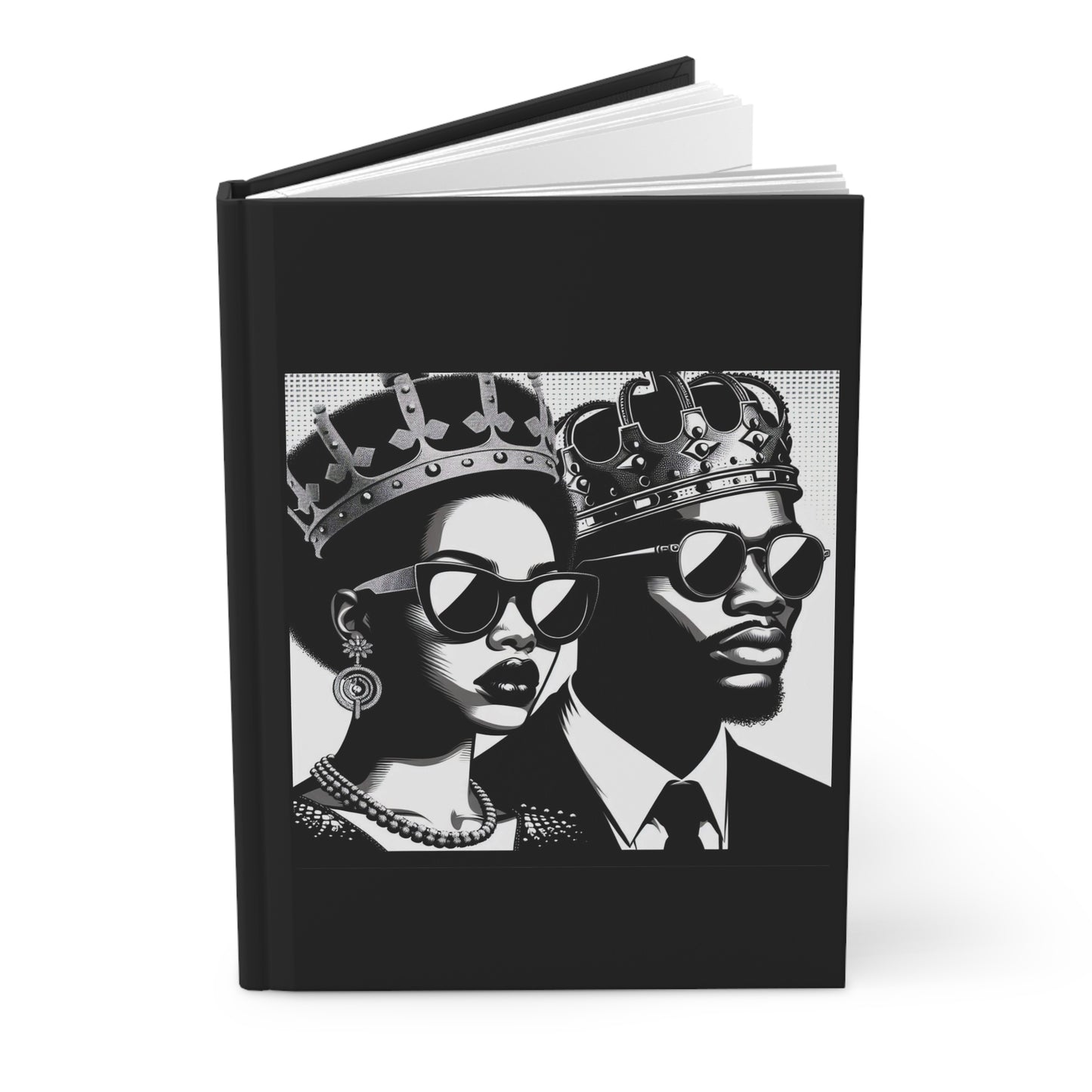 Regal Vibes Hardcover Journal - Inspirational Notebook for Creatives, Gift for Artists, Daily Planner, Stylish Writing Companion