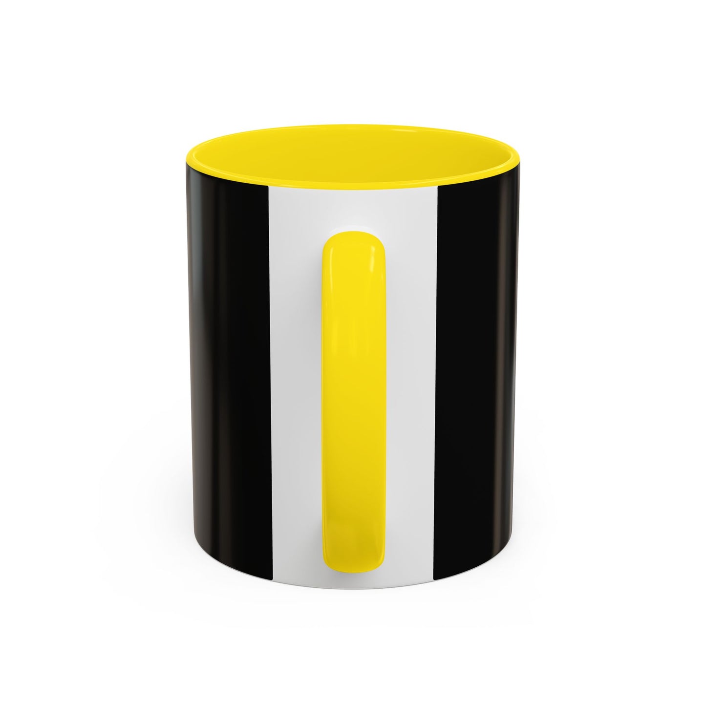 Stylish Black Accent Coffee Mug for Home or Office | Perfect Gift for Coffee Lovers, Unique Black Mug, Customizable Drinkware