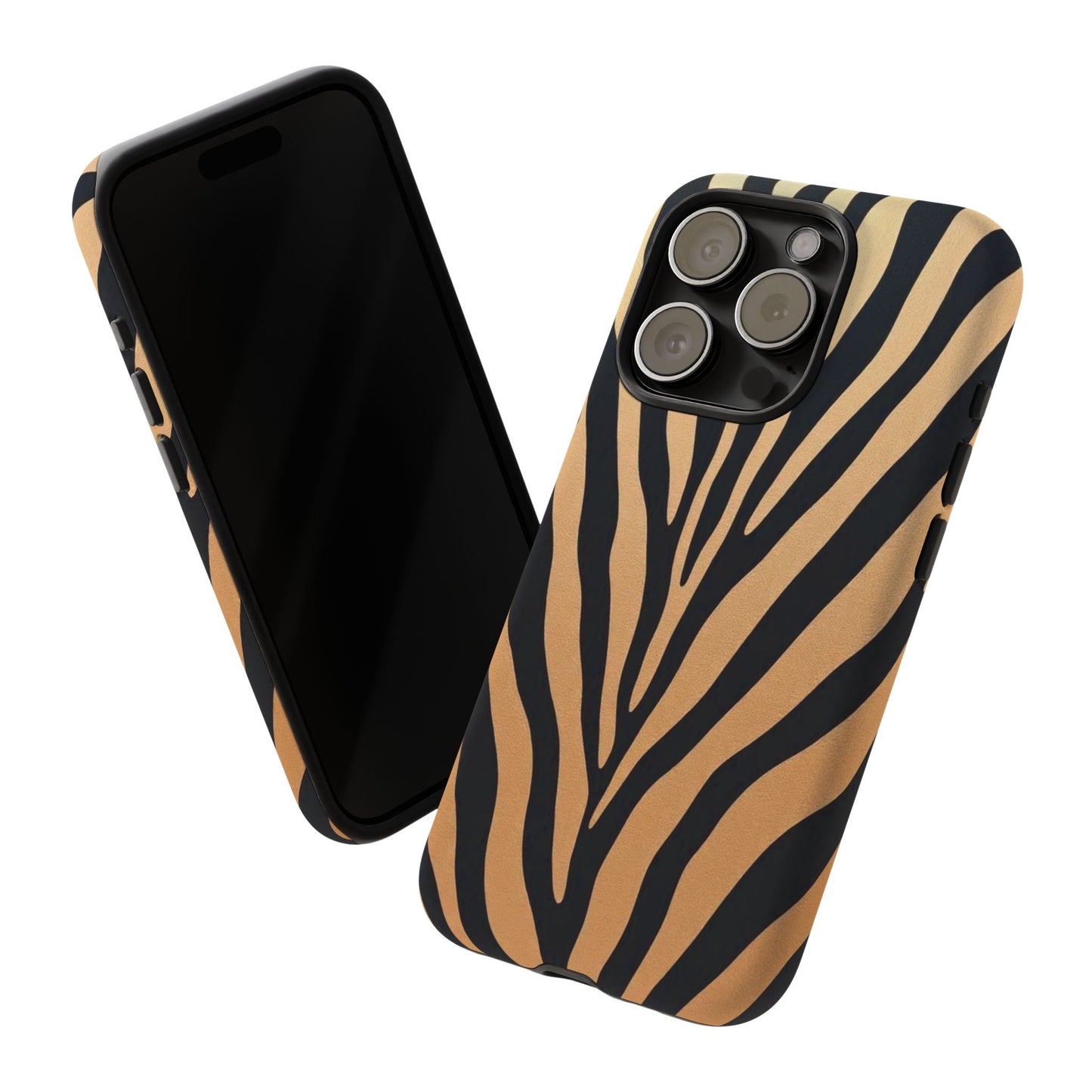 Zebra Print Tough Phone Case