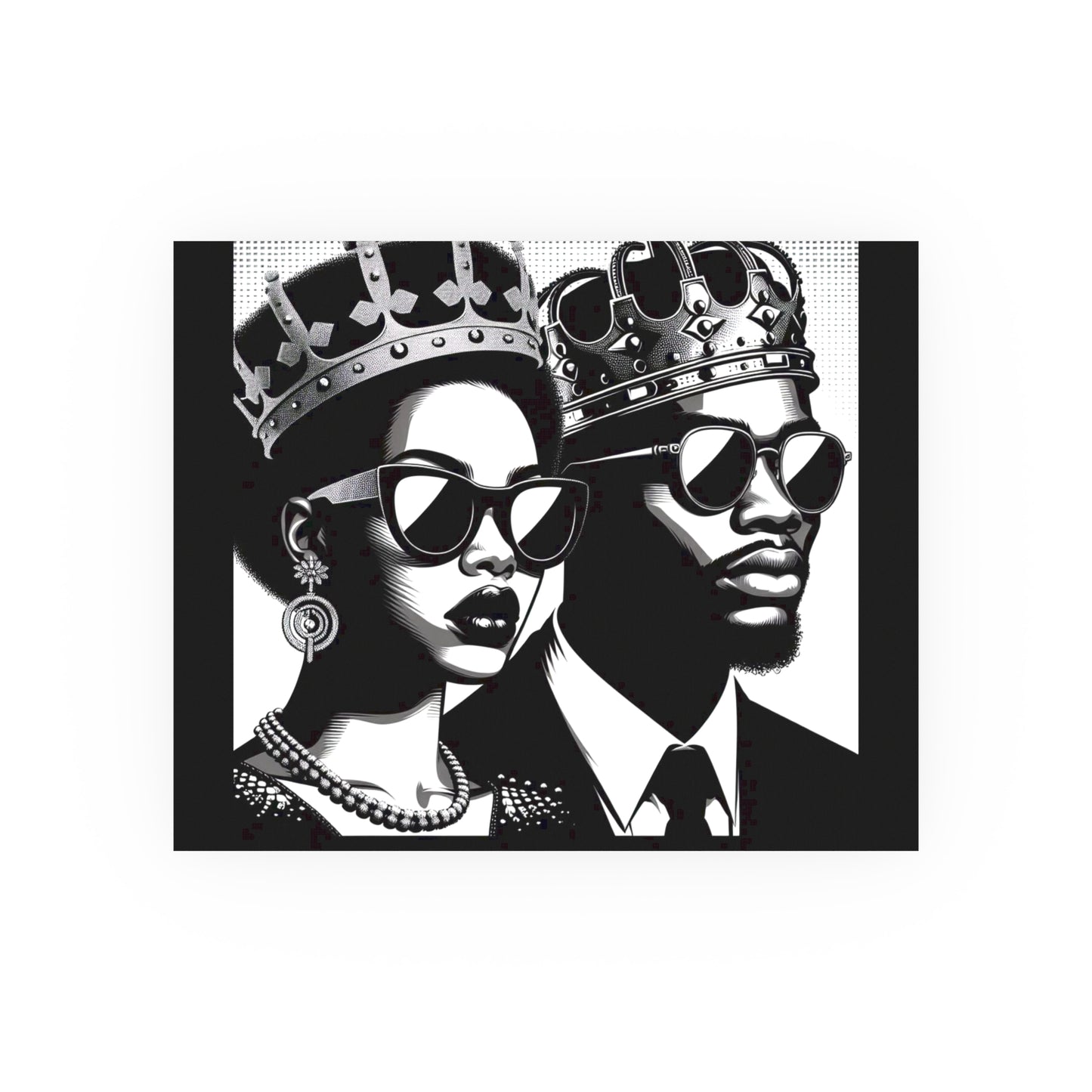 Royalty-Inspired Satin and Archival Matte Posters, Modern Wall Art, Home Decor, Gift for Him/Her, Motivational Art