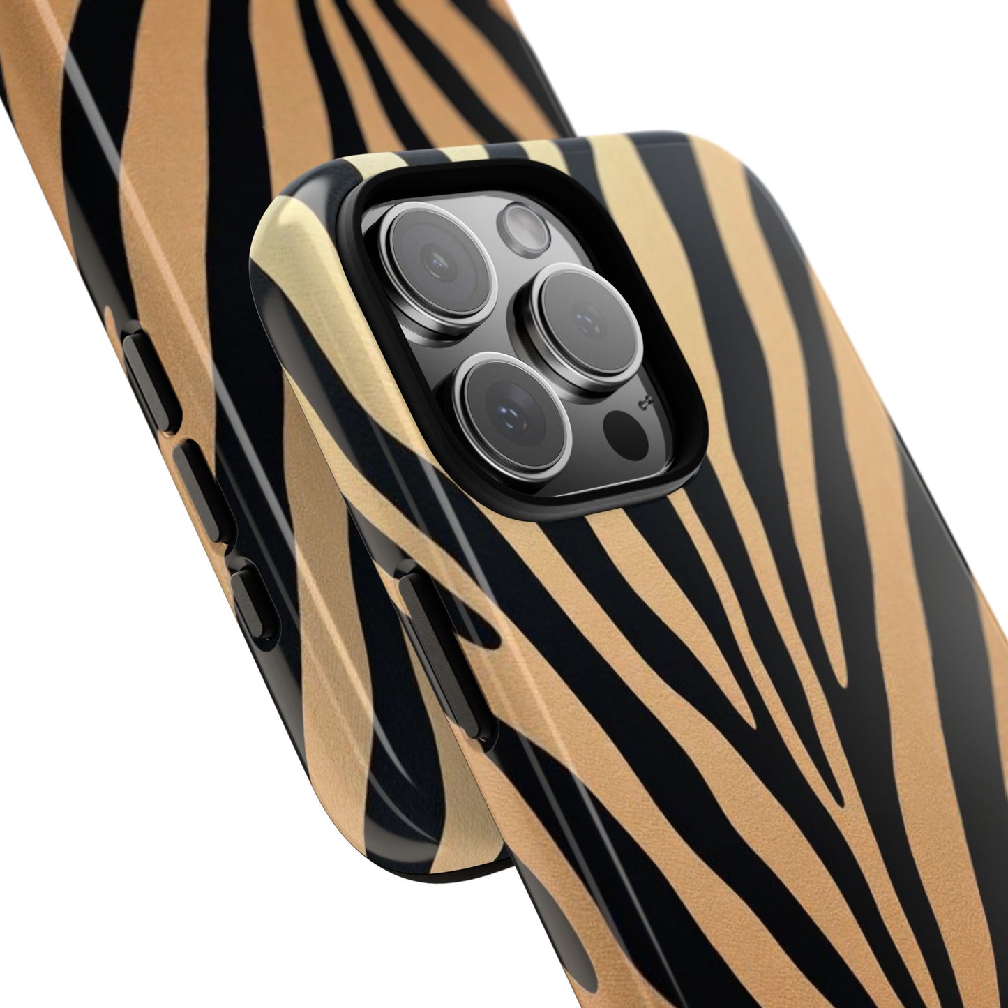 Zebra Print Tough Phone Case