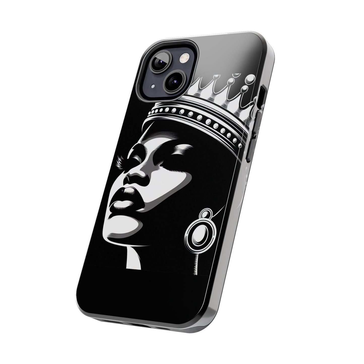 Regal Queen Tough Phone Case, Stylish Phone Cover, Gift for Her, Birthday, Empowerment, Bold Statement, Durable Phone Accessory