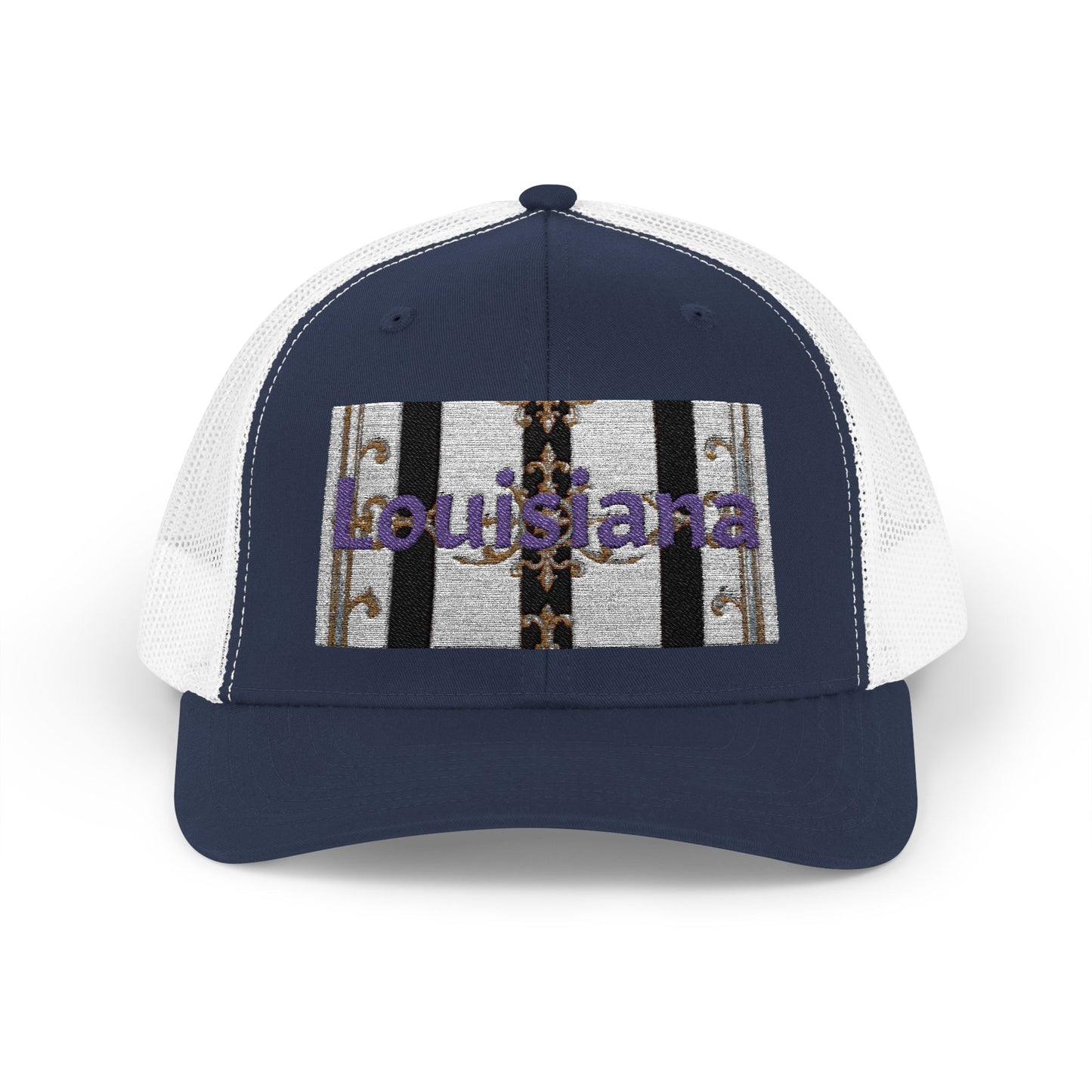 Stylish Louisiana Snapback Trucker Cap for Trendy Outfits, Perfect for Gifts, Outdoor Events, Summer Festivals, Casual Wear