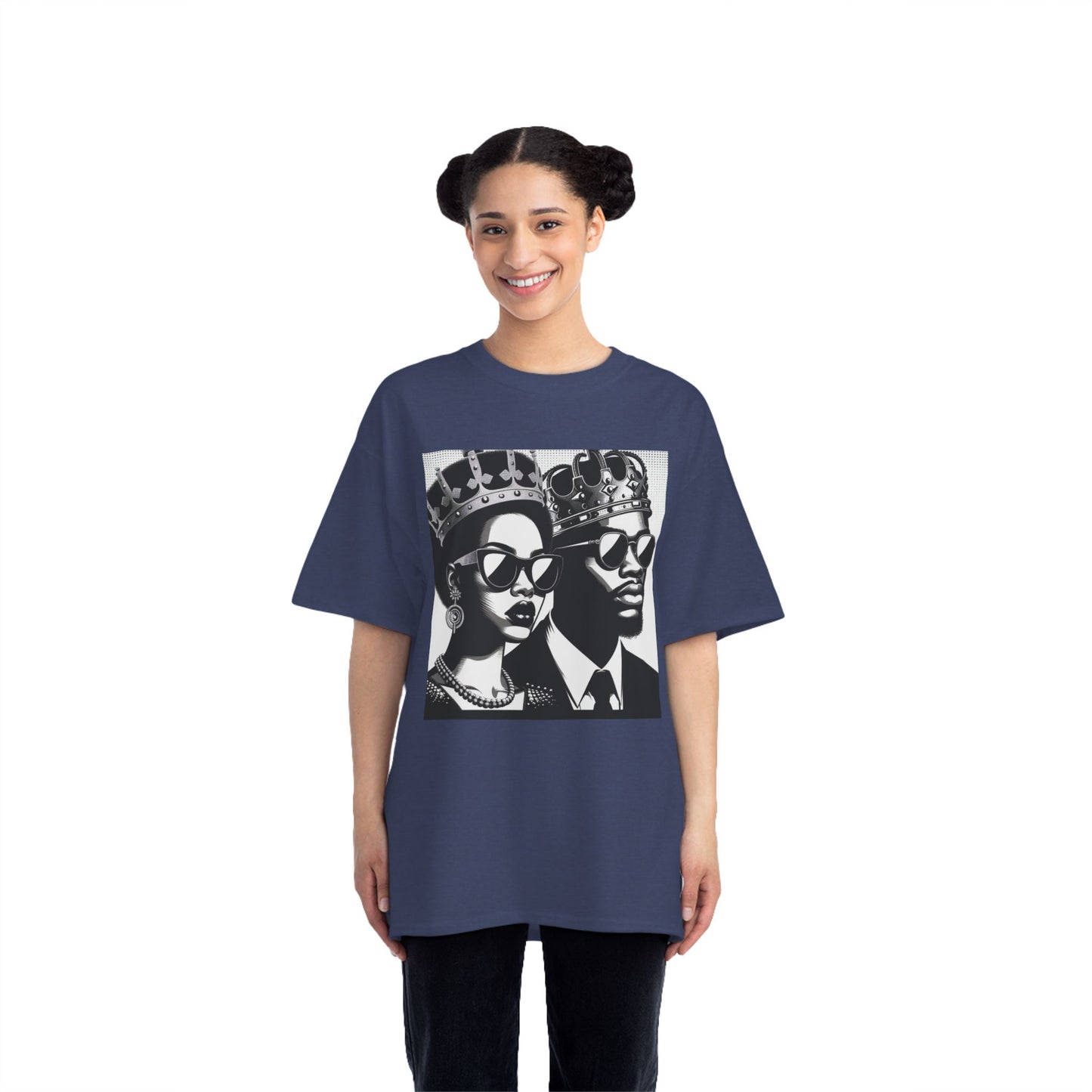 Royalty-Inspired Unisex Graphic Tee - Stylish Casual Wear for Kings and Queens, Unique Gift, Fashion Statement, Streetwear