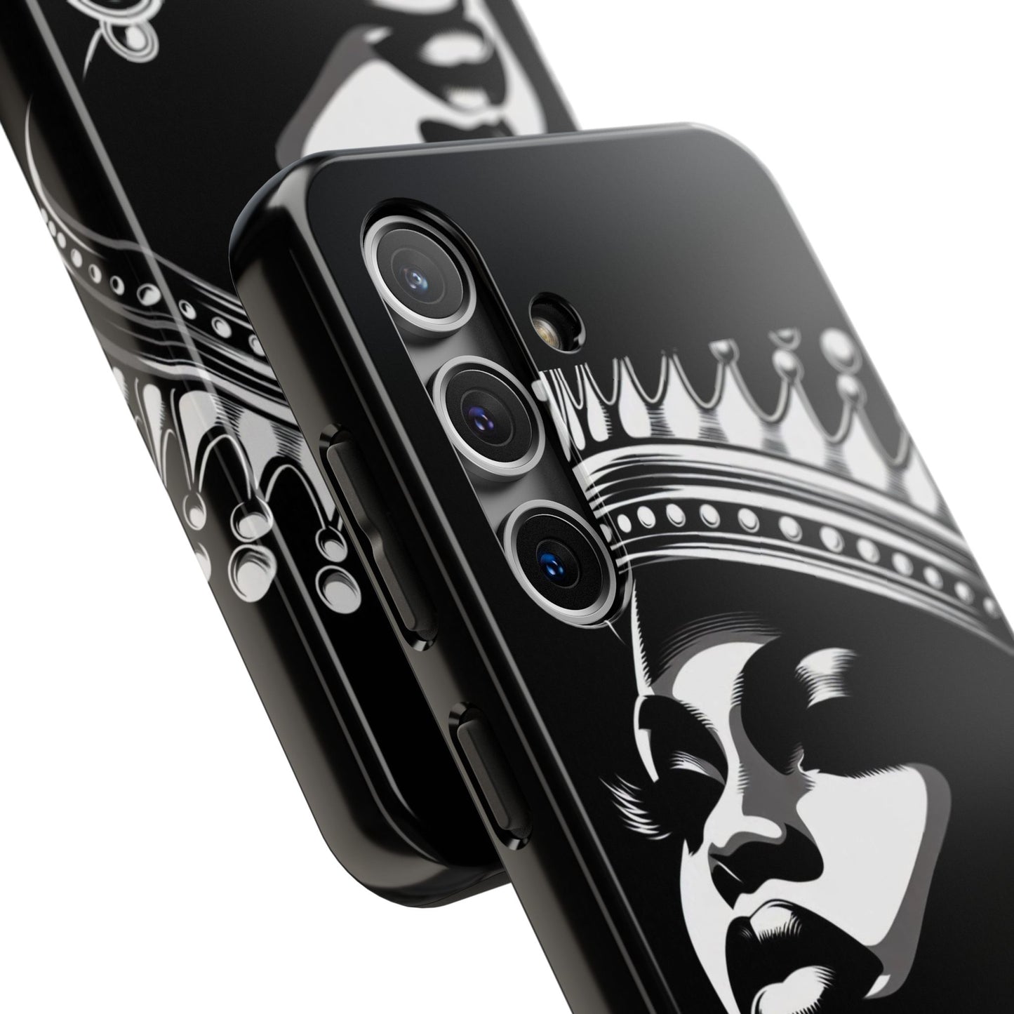 Regal Queen Tough Phone Case, Stylish Phone Cover, Gift for Her, Birthday, Empowerment, Bold Statement, Durable Phone Accessory